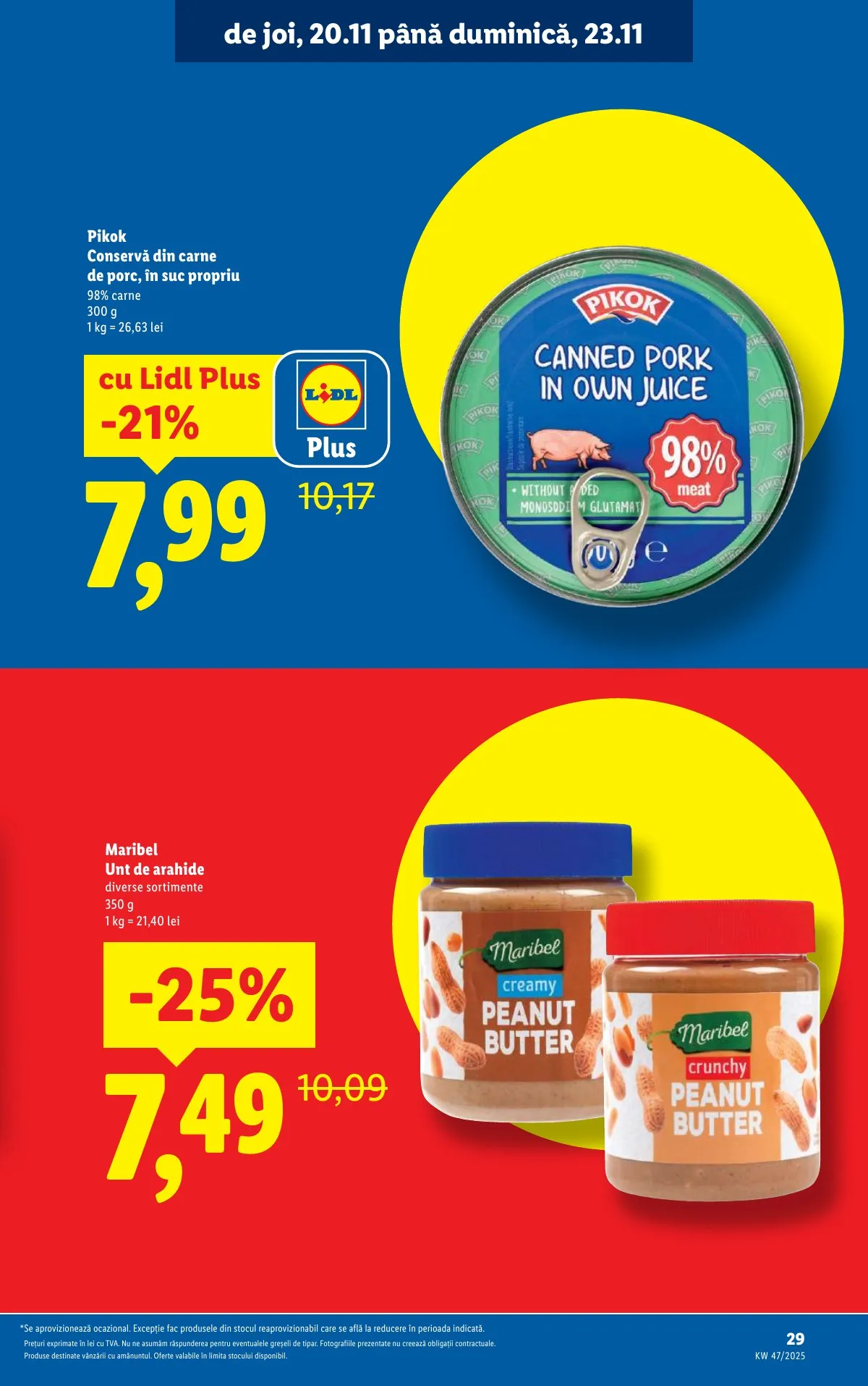Lidl akciós újság Románia 11.17–11.23 – 29. oldal