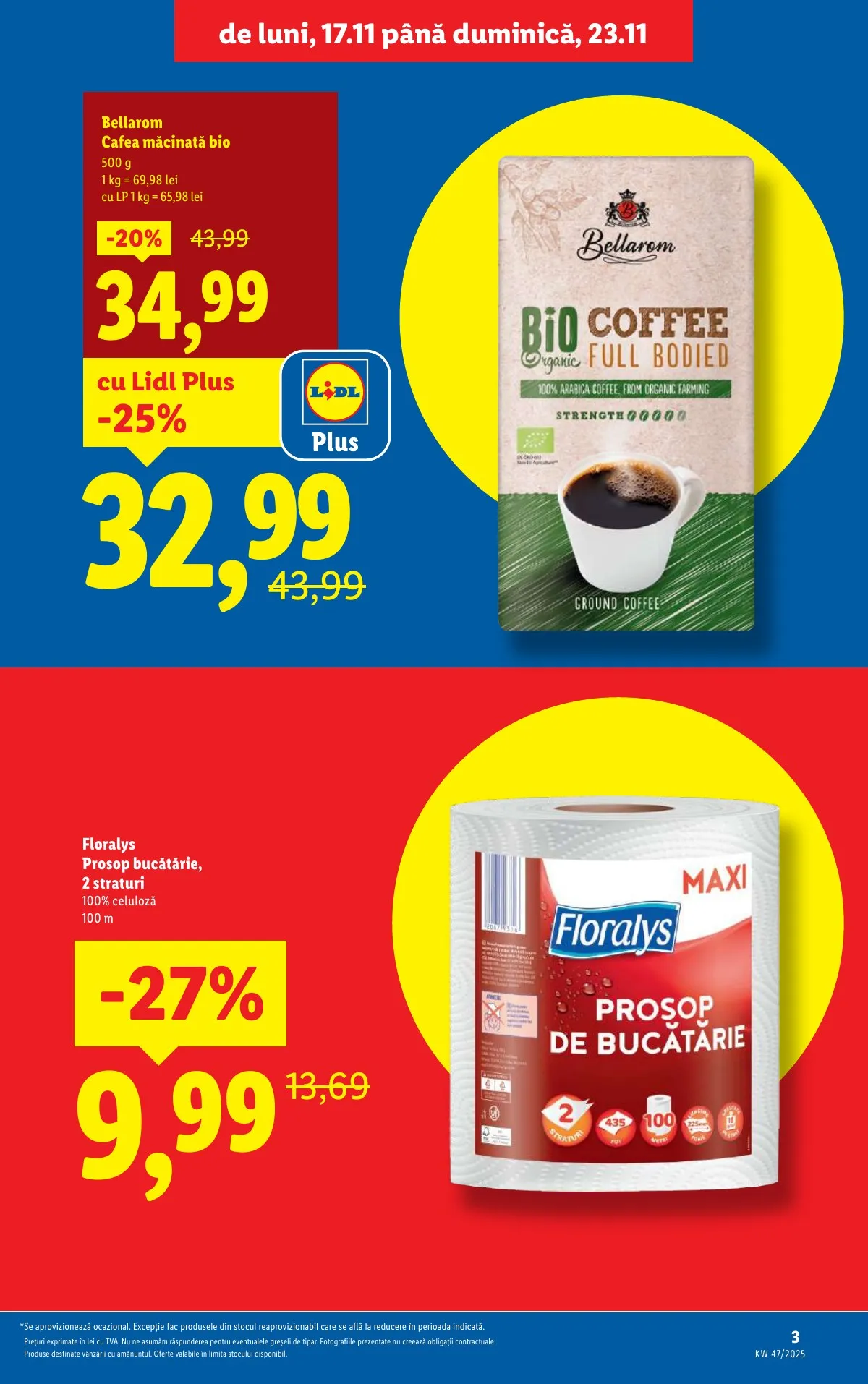 Lidl akciós újság Románia 11.17–11.23 – 3. oldal