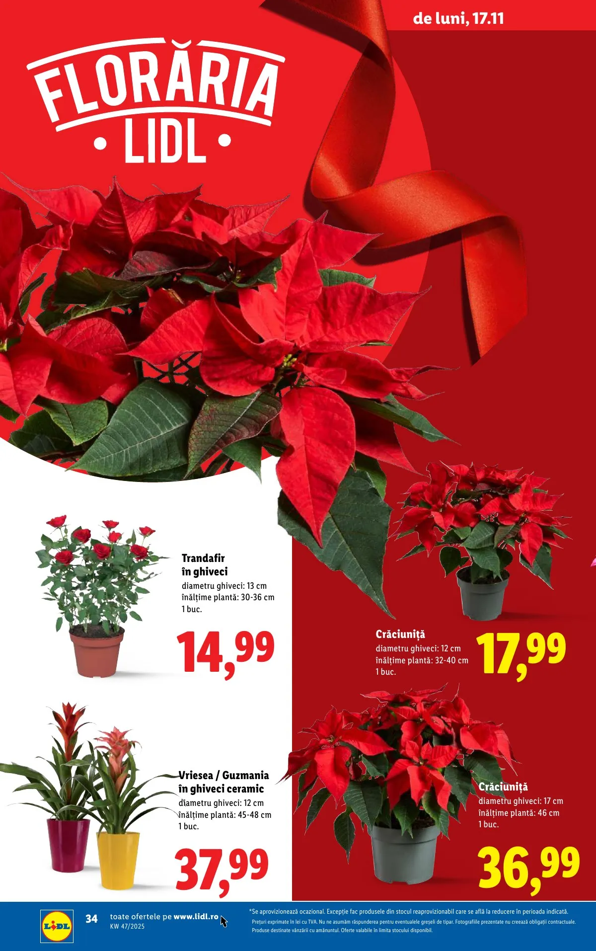 Lidl akciós újság Románia 11.17–11.23 – 34. oldal
