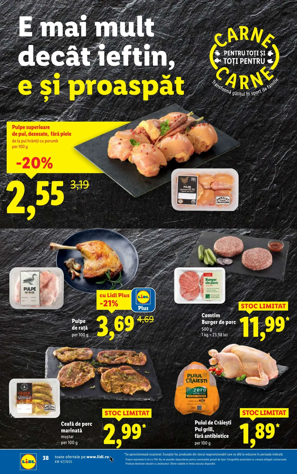 Lidl akciós újság Románia 11.17–11.23 – 38. oldal