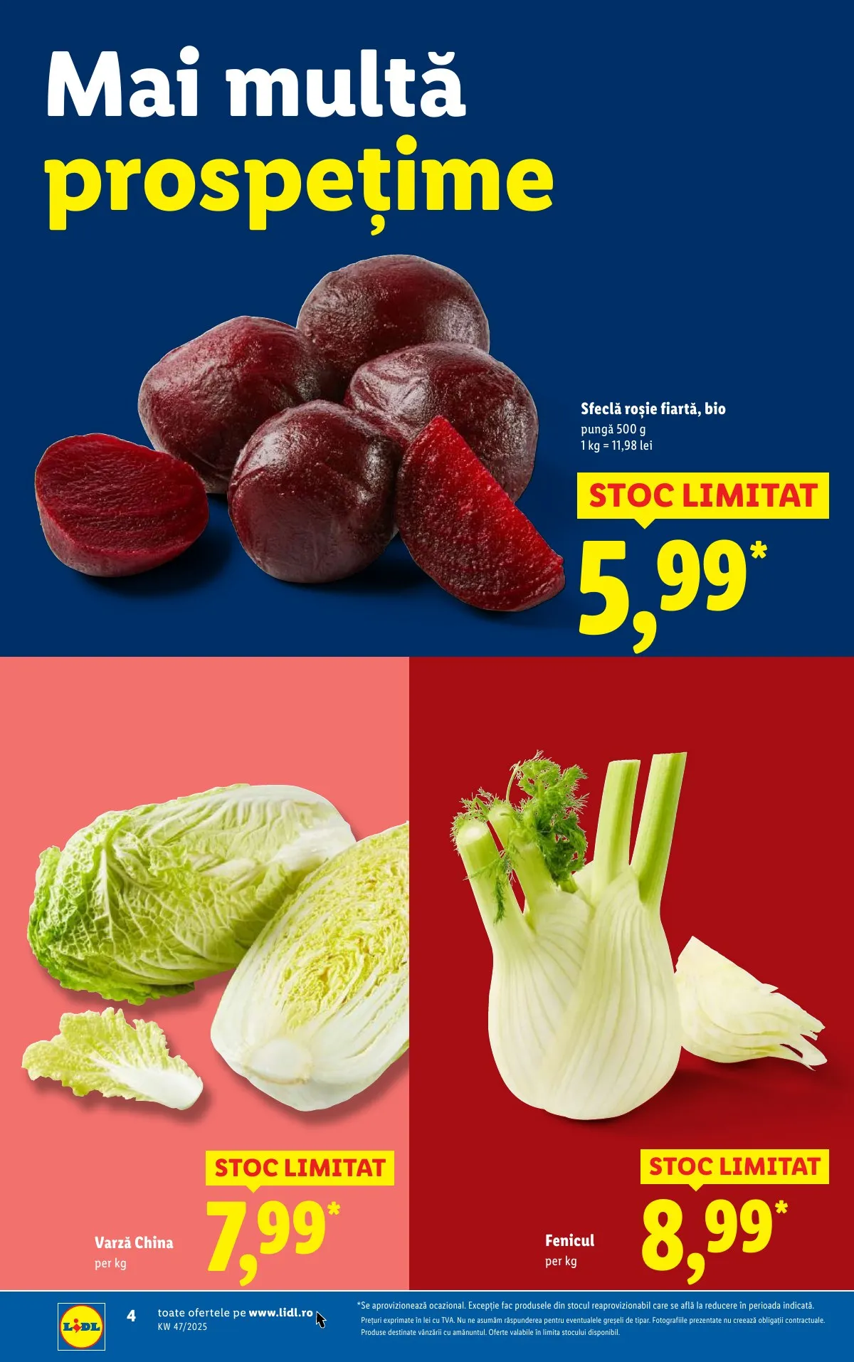 Lidl akciós újság Románia 11.17–11.23 – 4. oldal