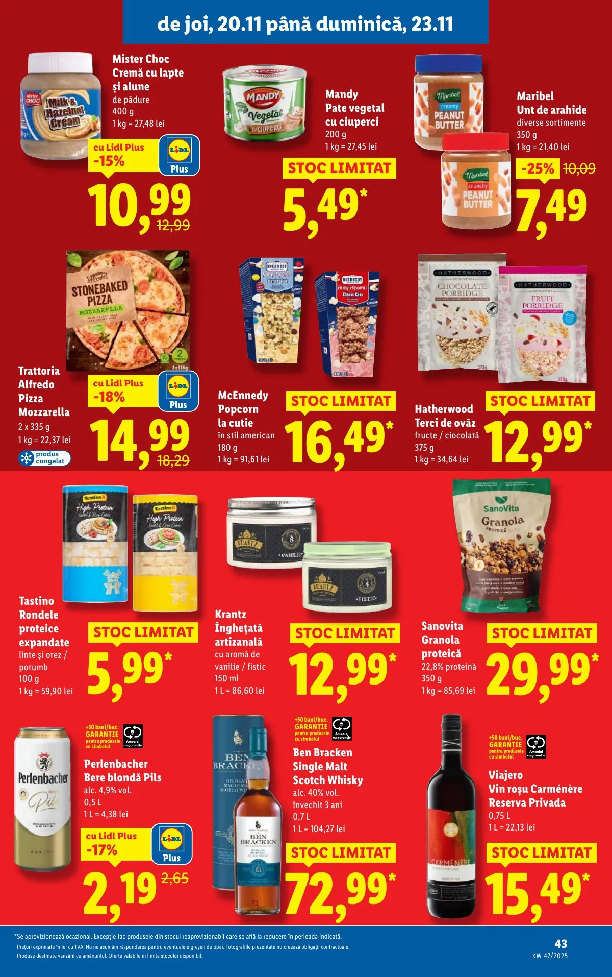 Lidl akciós újság Románia 11.17–11.23 – 43. oldal