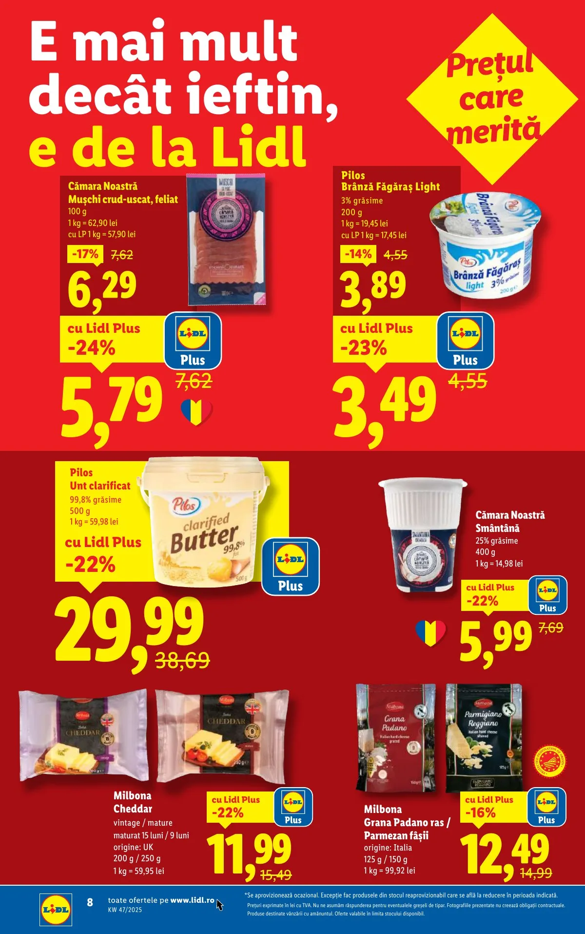 Lidl akciós újság Románia 11.17–11.23 – 8. oldal