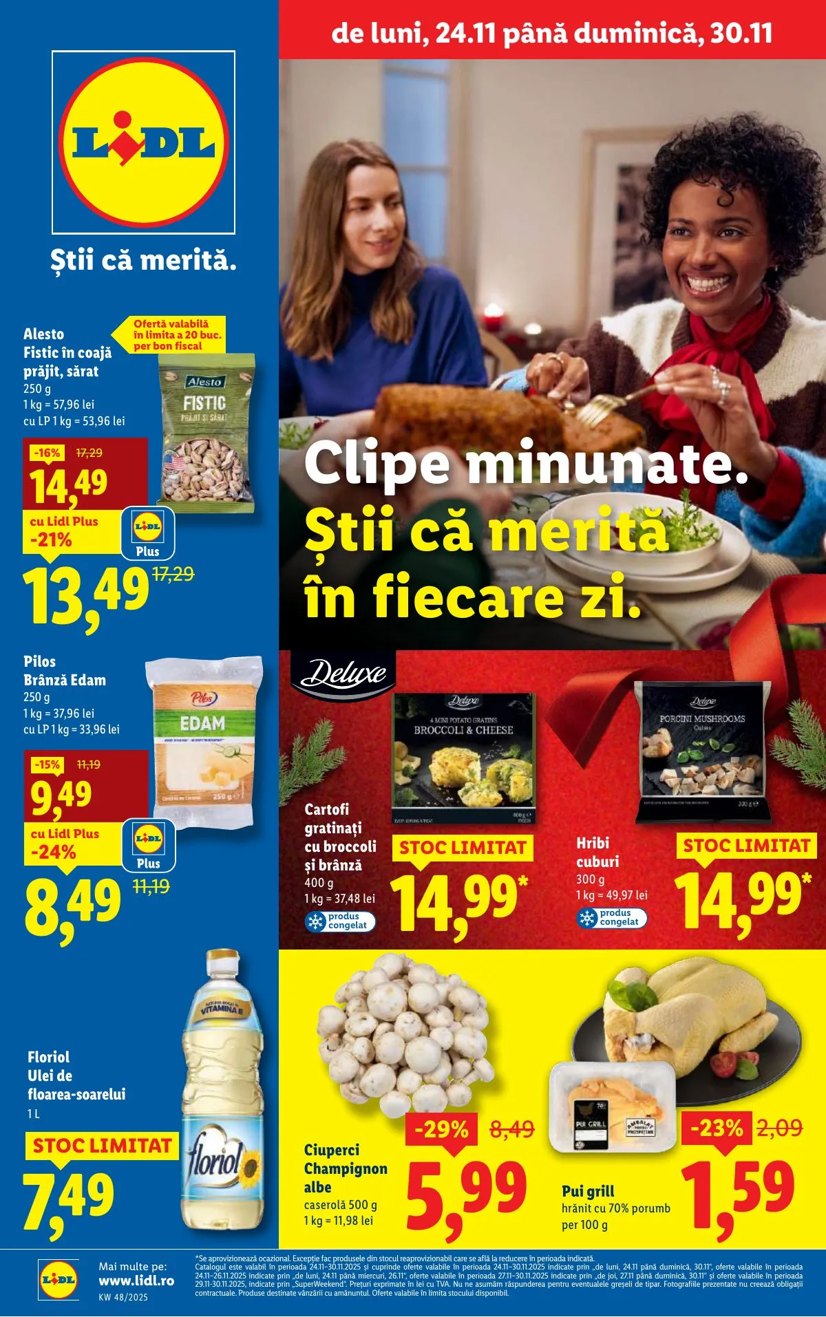 Lidl akciós újság Románia 11.24–11.30