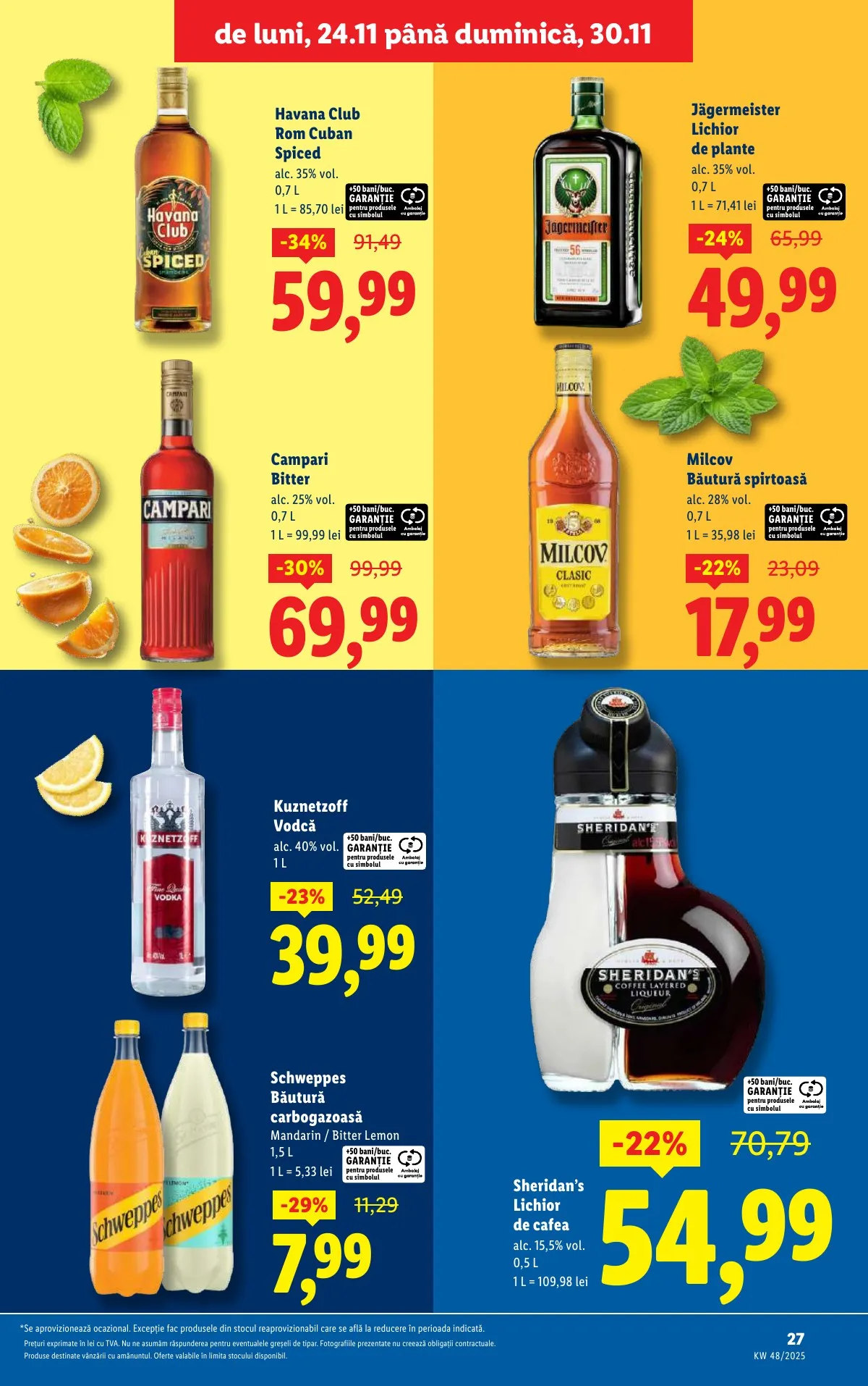 Lidl akciós újság Románia 11.24–11.30 – 27. oldal