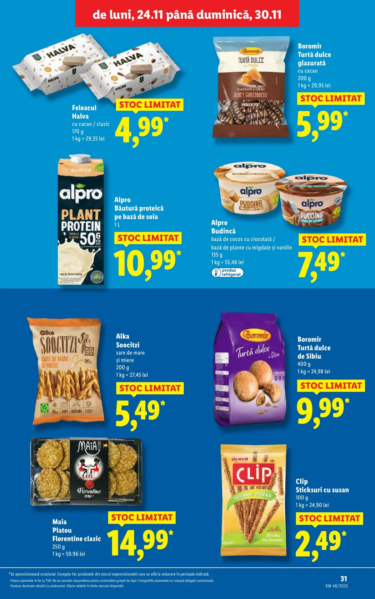 Lidl akciós újság Románia 11.24–11.30 – 31. oldal