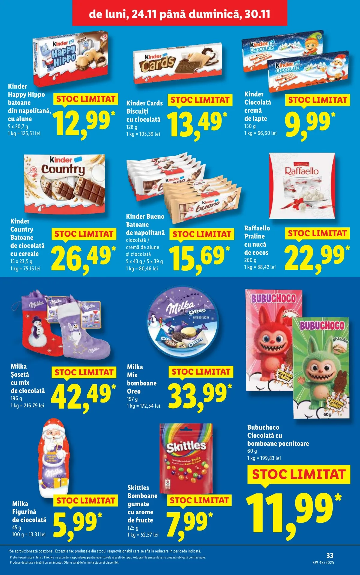 Lidl akciós újság Románia 11.24–11.30 – 33. oldal