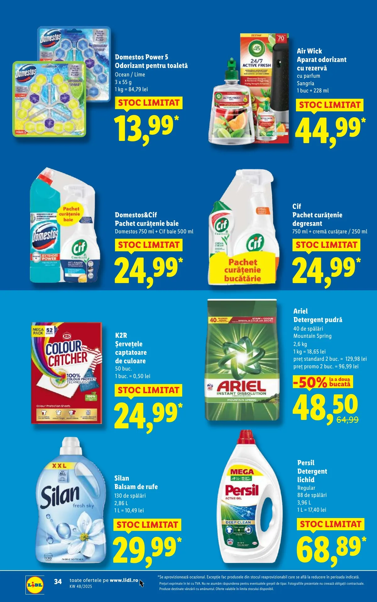 Lidl akciós újság Románia 11.24–11.30 – 34. oldal