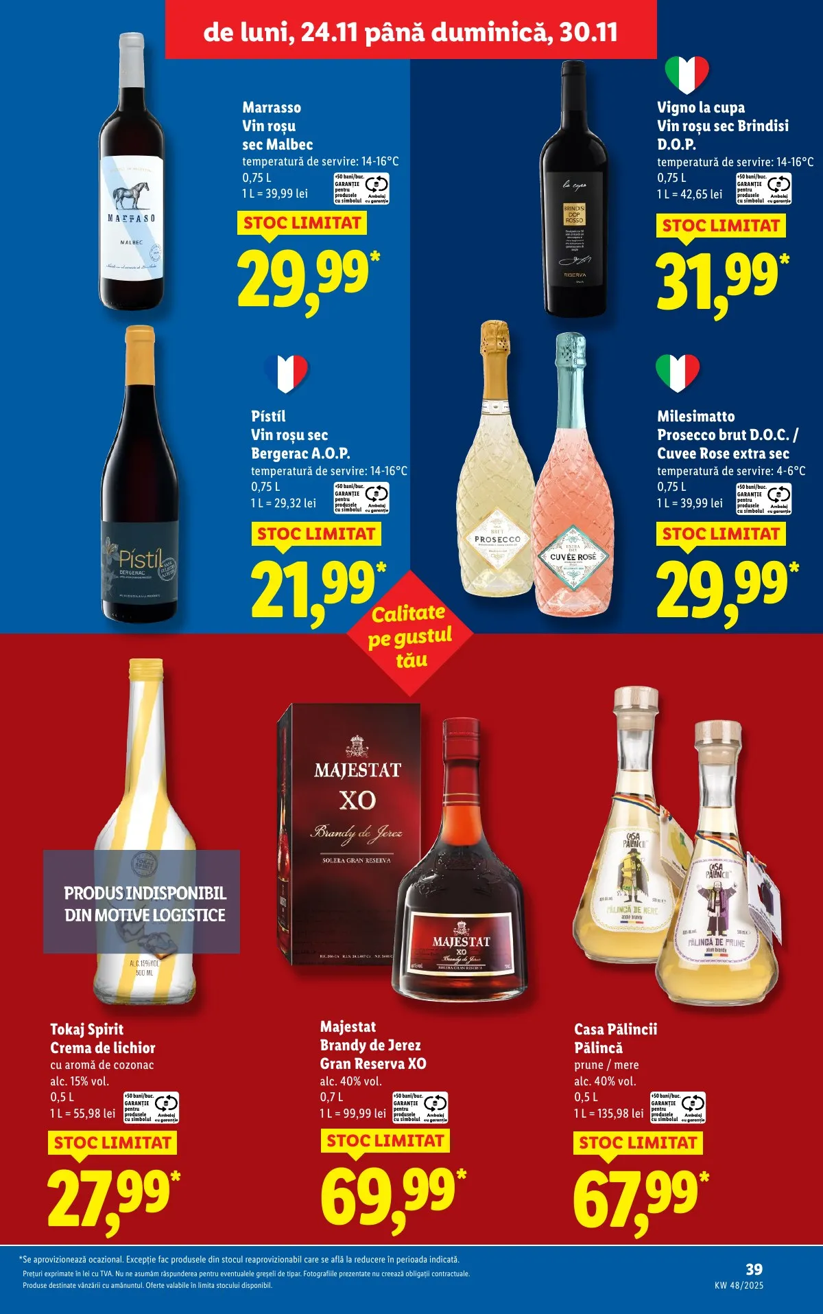 Lidl akciós újság Románia 11.24–11.30 – 39. oldal