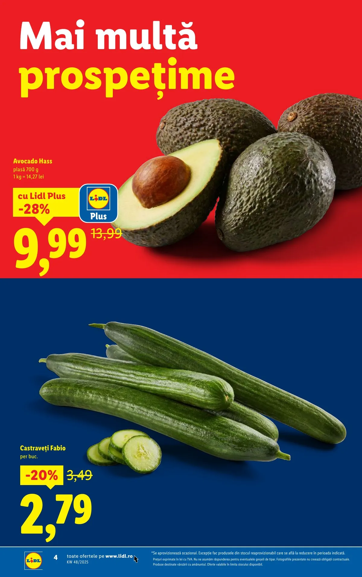 Lidl akciós újság Románia 11.24–11.30 – 4. oldal