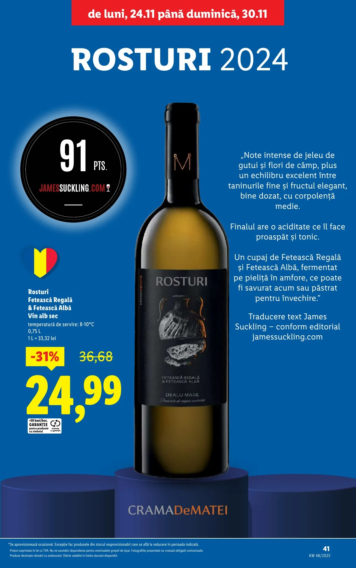 Lidl akciós újság Románia 11.24–11.30 – 41. oldal