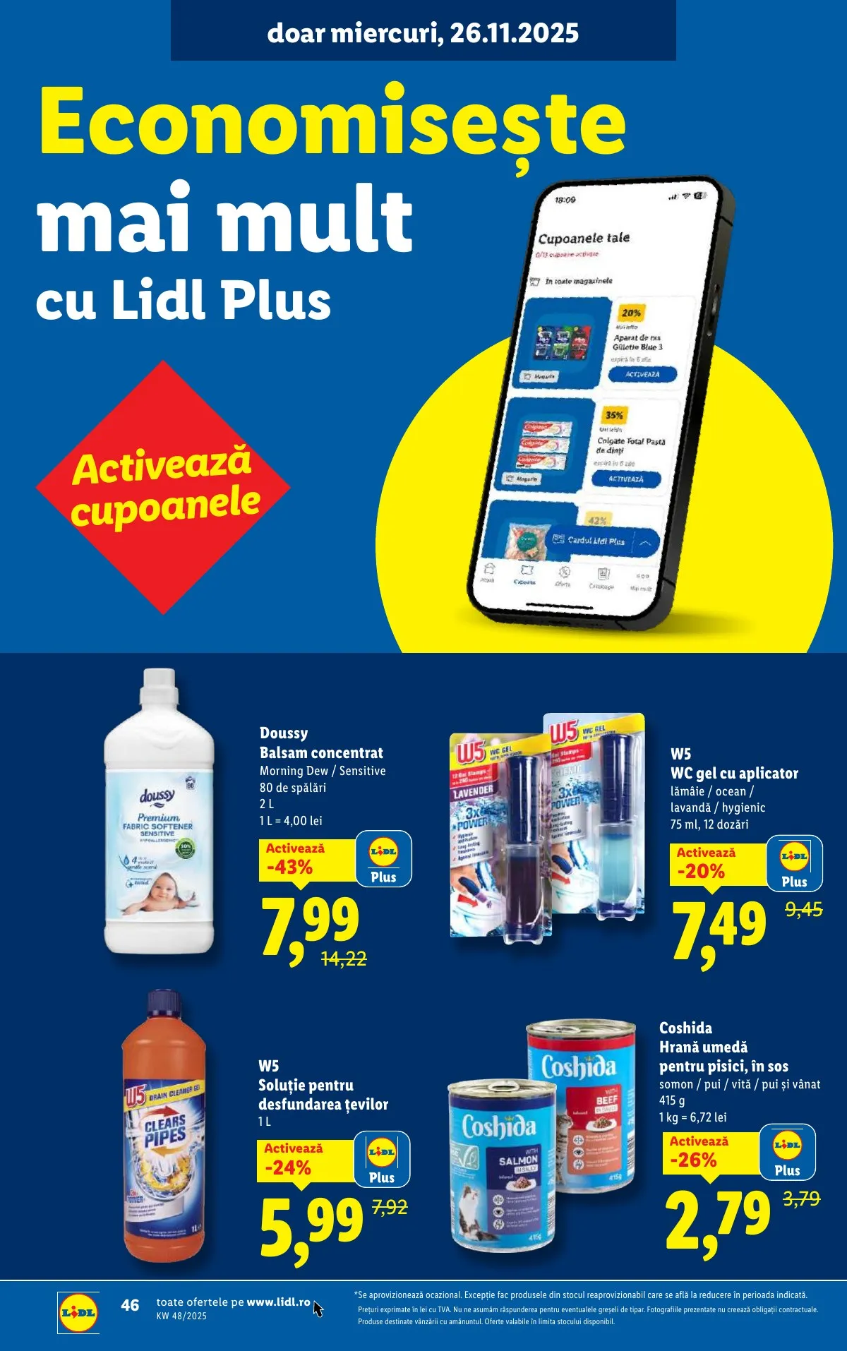 Lidl akciós újság Románia 11.24–11.30 – 46. oldal
