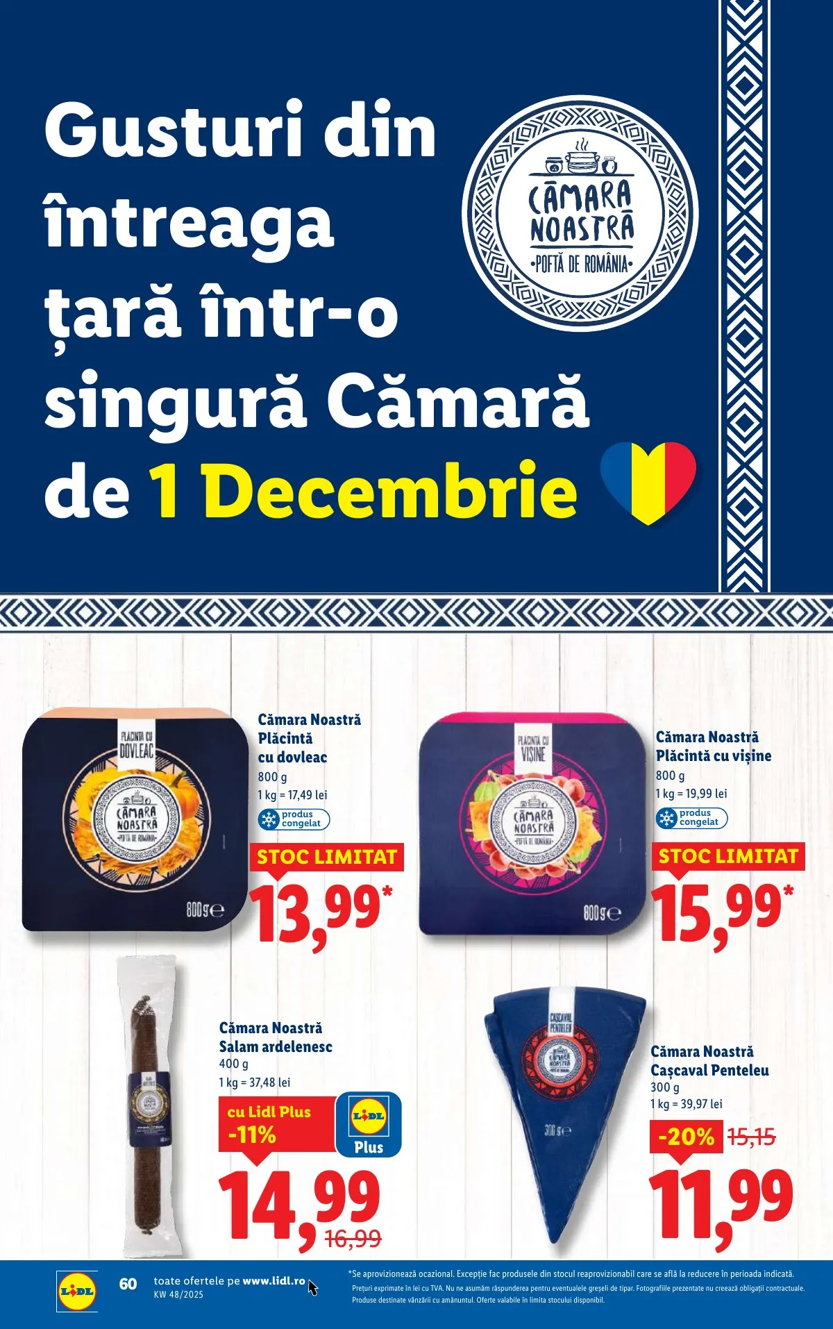 Lidl akciós újság Románia 11.24–11.30 – 60. oldal