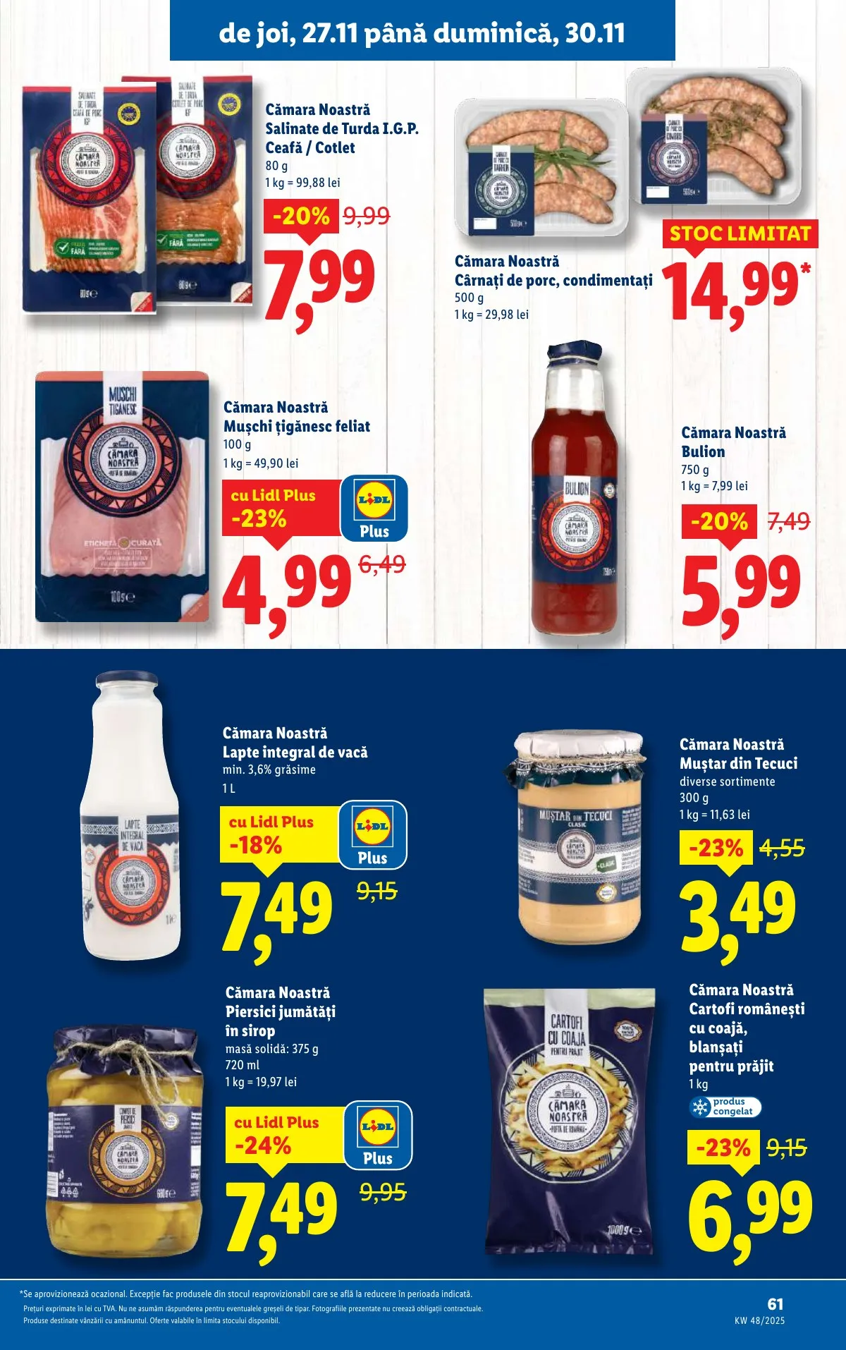 Lidl akciós újság Románia 11.24–11.30 – 61. oldal