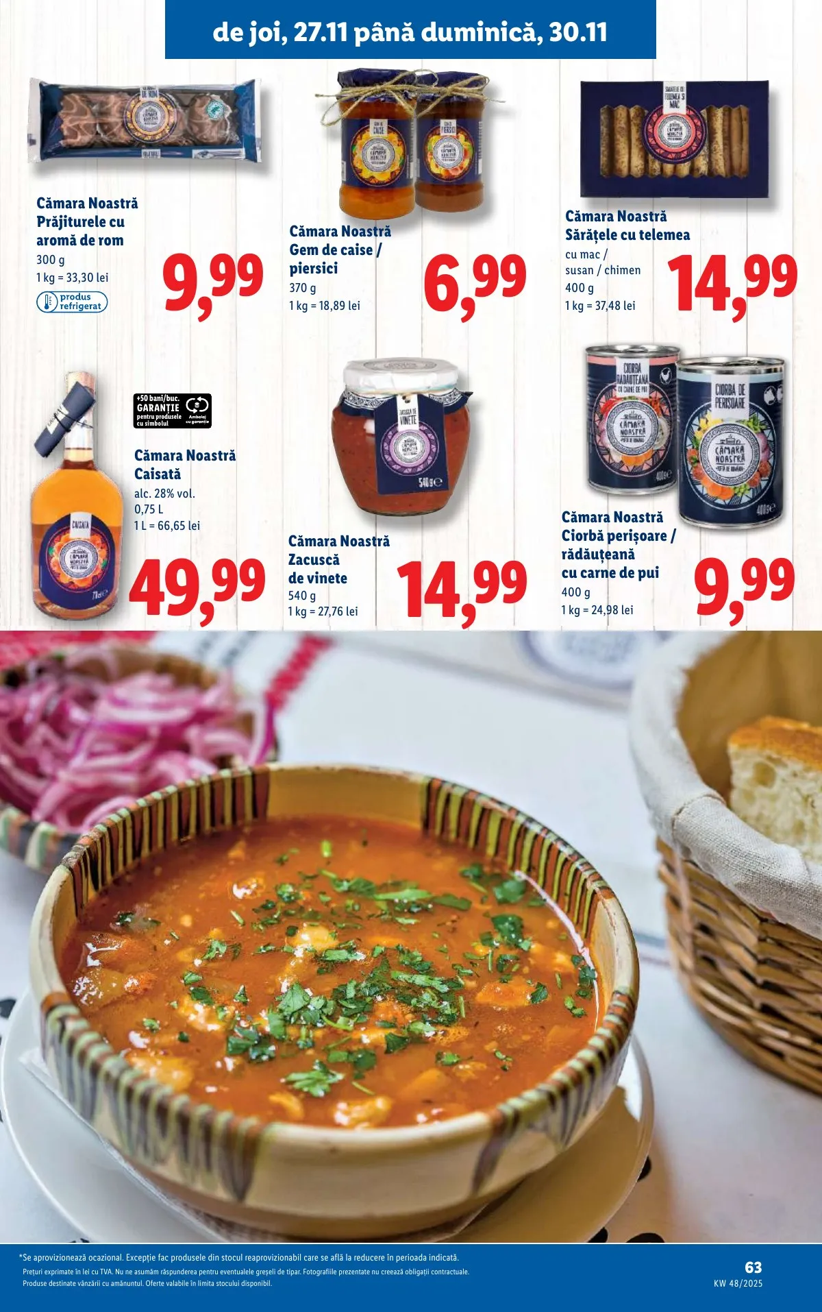 Lidl akciós újság Románia 11.24–11.30 – 63. oldal