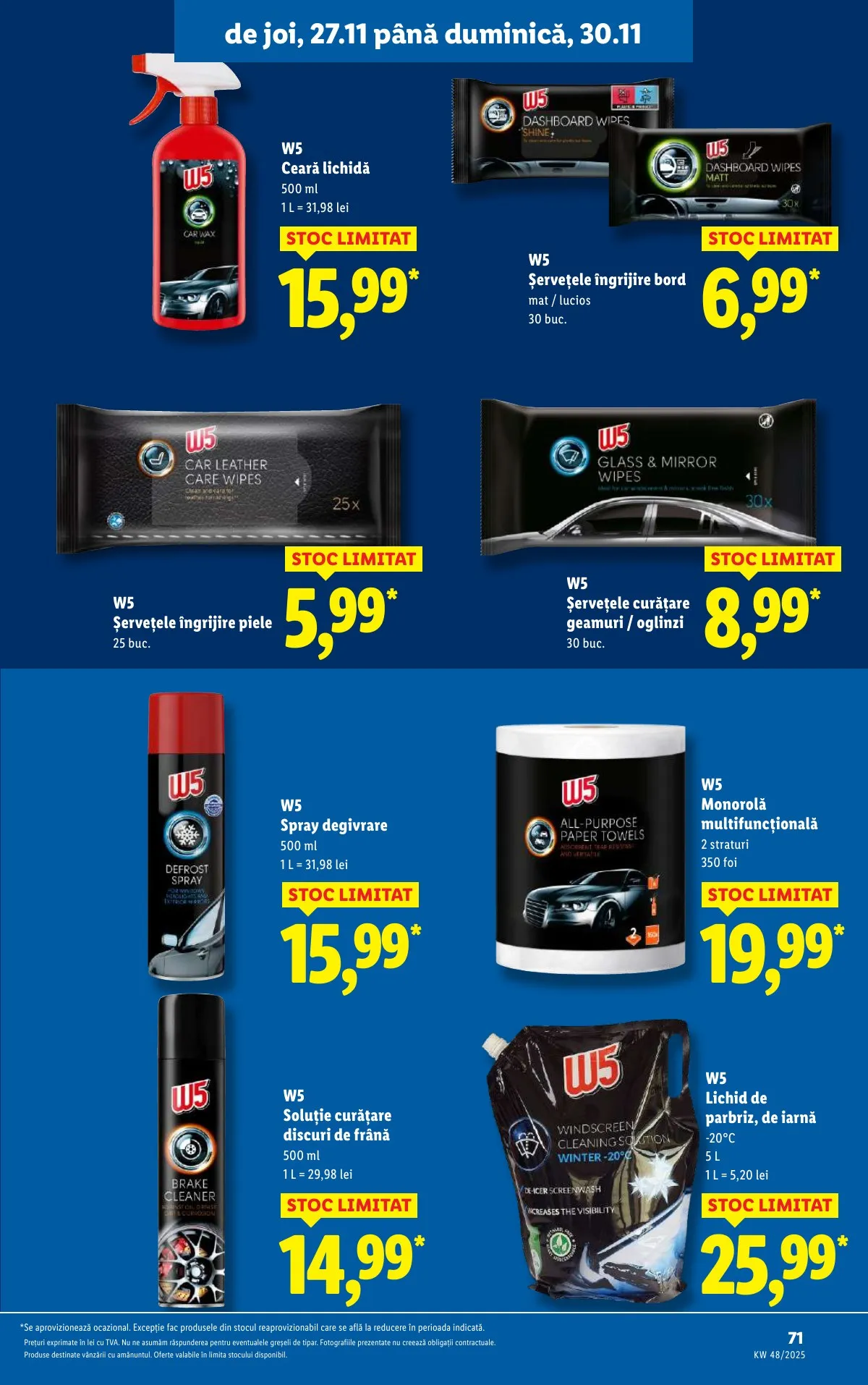 Lidl akciós újság Románia 11.24–11.30 – 71. oldal