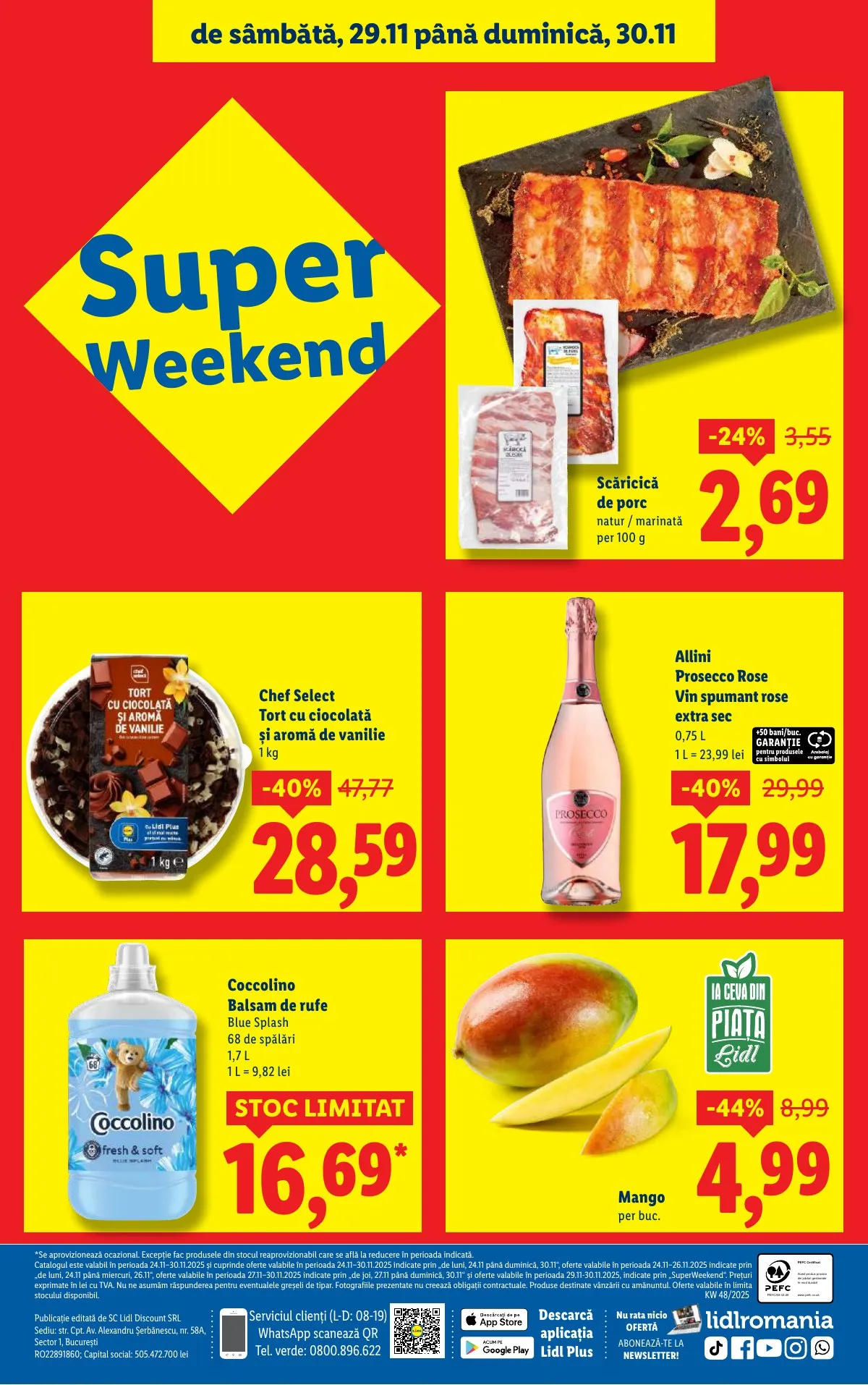 Lidl akciós újság Románia 11.24–11.30 – 72. oldal