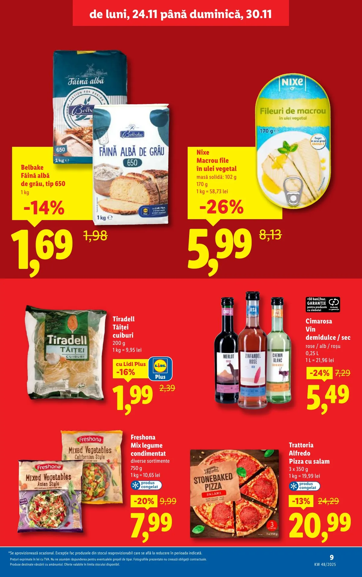 Lidl akciós újság Románia 11.24–11.30 – 9. oldal