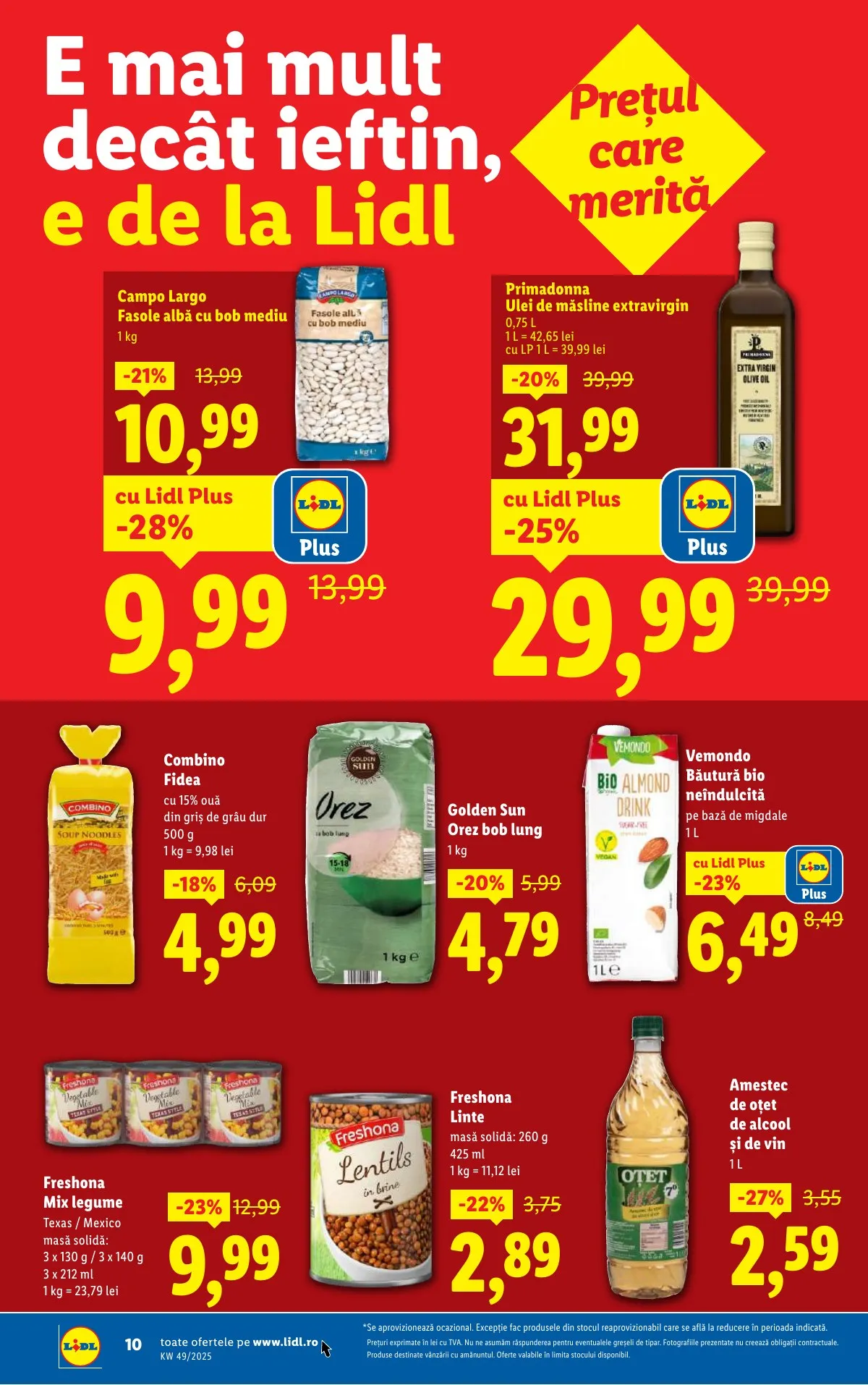 Lidl akciós újság Románia 12.01–12.07 – 10. oldal