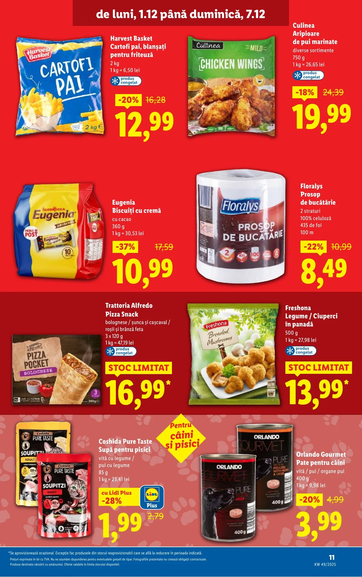 Lidl akciós újság Románia 12.01–12.07 – 11. oldal