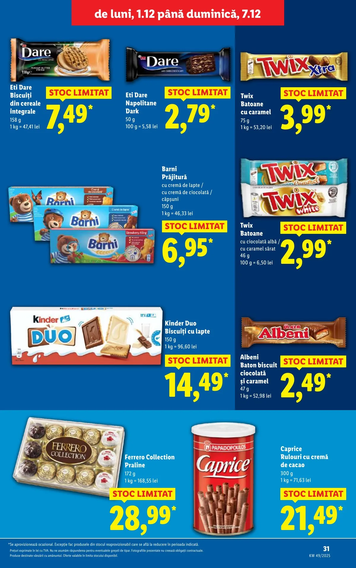 Lidl akciós újság Románia 12.01–12.07 – 31. oldal