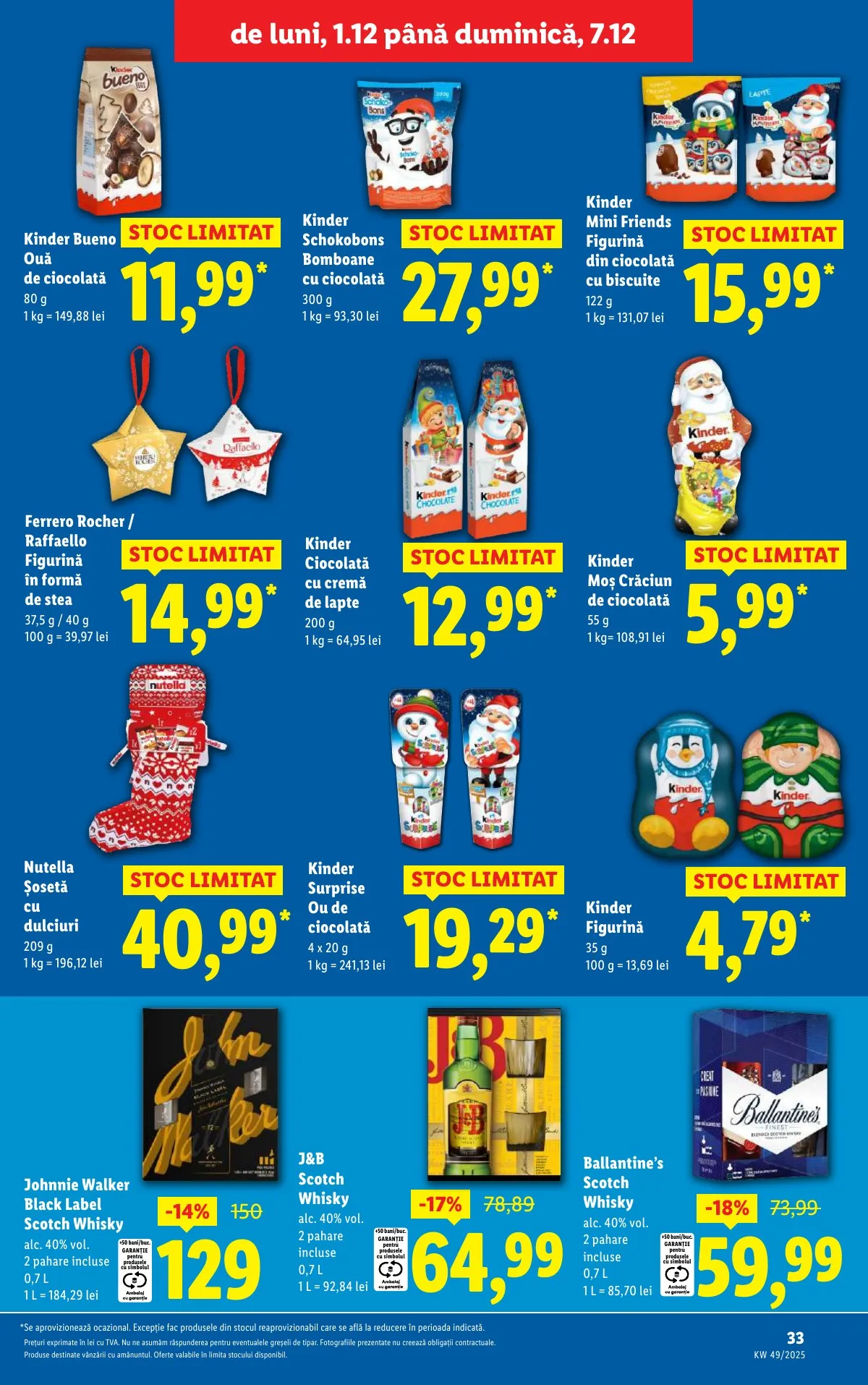 Lidl akciós újság Románia 12.01–12.07 – 33. oldal