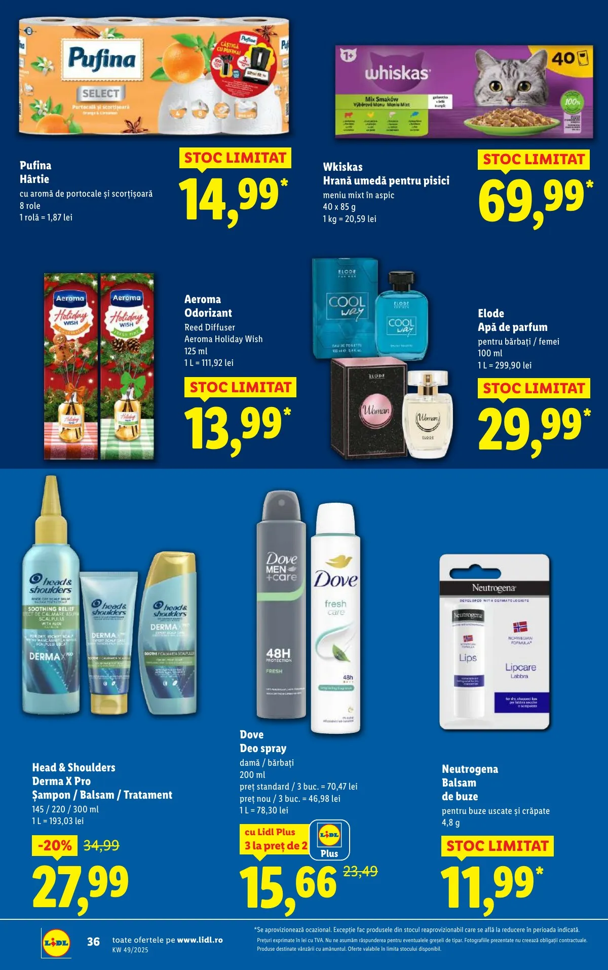 Lidl akciós újság Románia 12.01–12.07 – 36. oldal