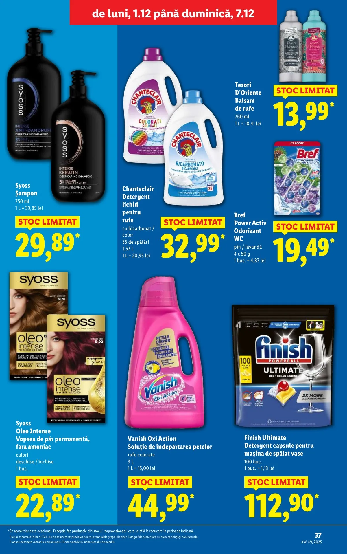 Lidl akciós újság Románia 12.01–12.07 – 37. oldal