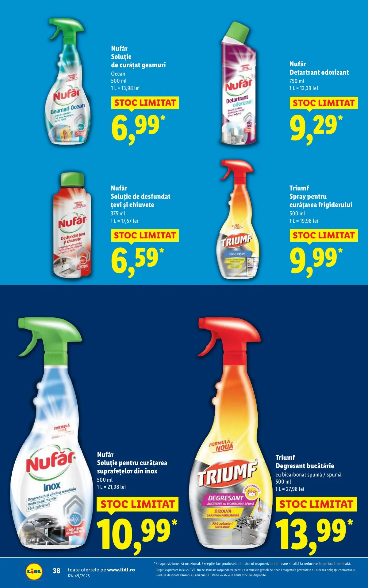 Lidl akciós újság Románia 12.01–12.07 – 38. oldal
