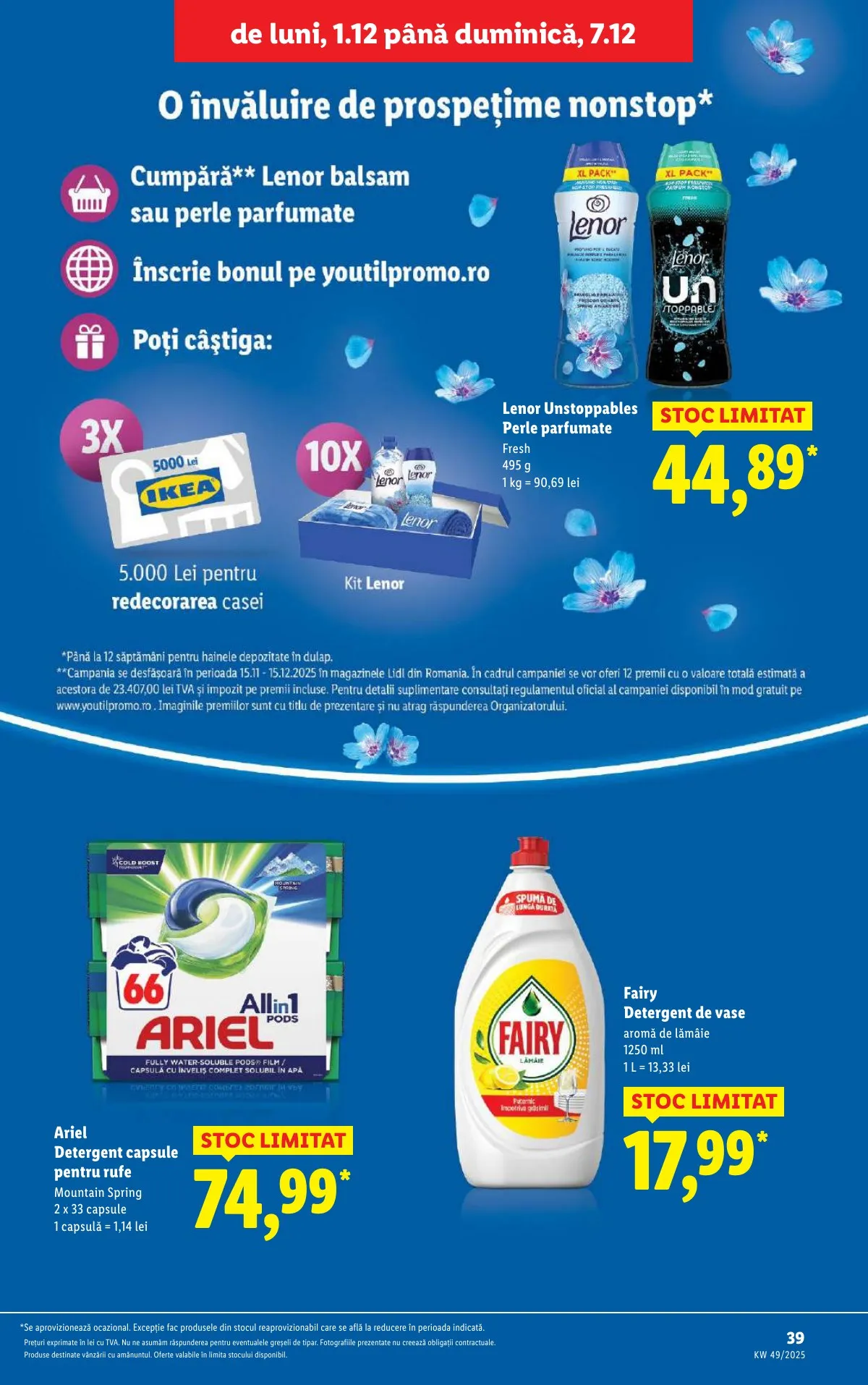 Lidl akciós újság Románia 12.01–12.07 – 39. oldal