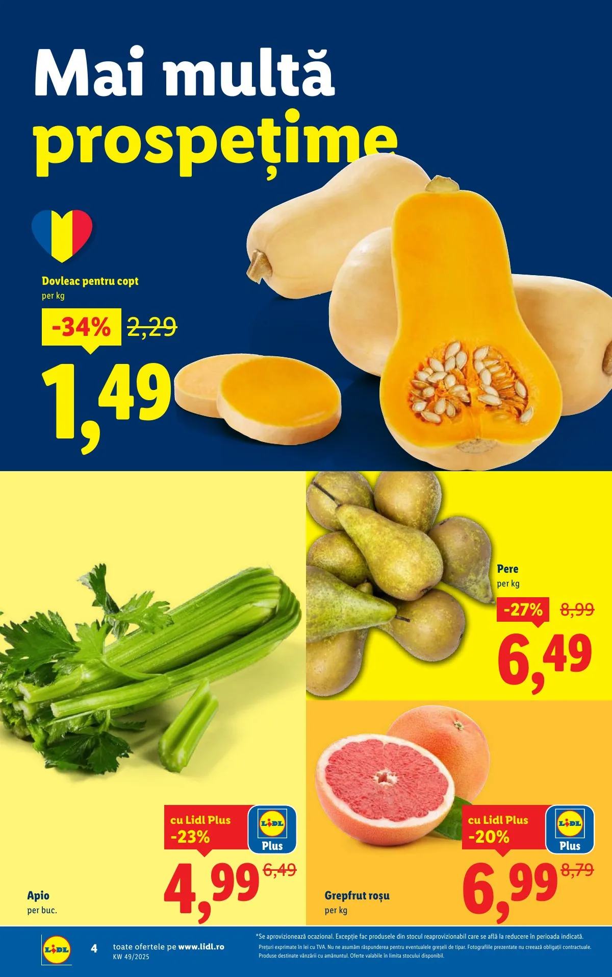 Lidl akciós újság Románia 12.01–12.07 – 4. oldal