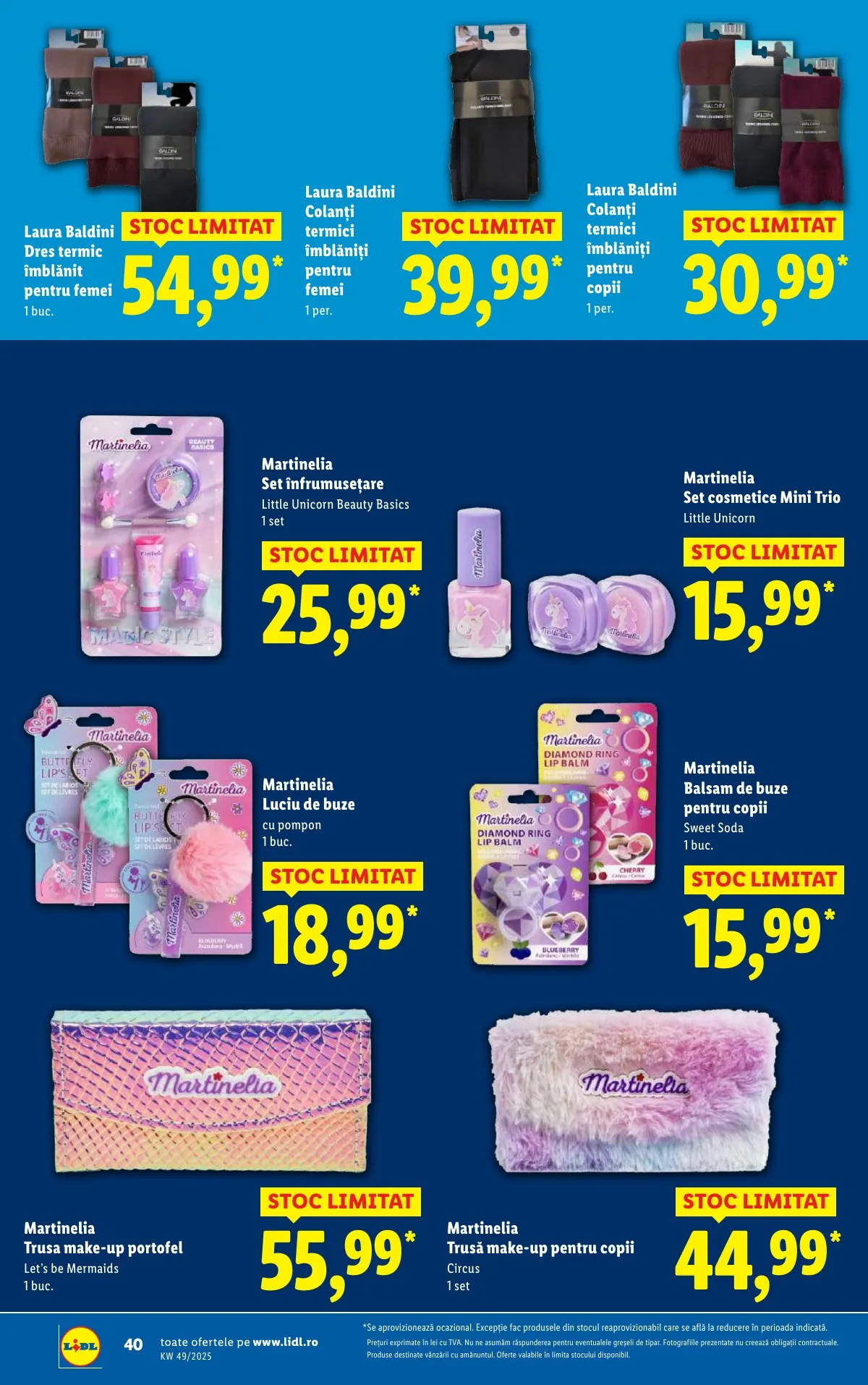 Lidl akciós újság Románia 12.01–12.07 – 40. oldal