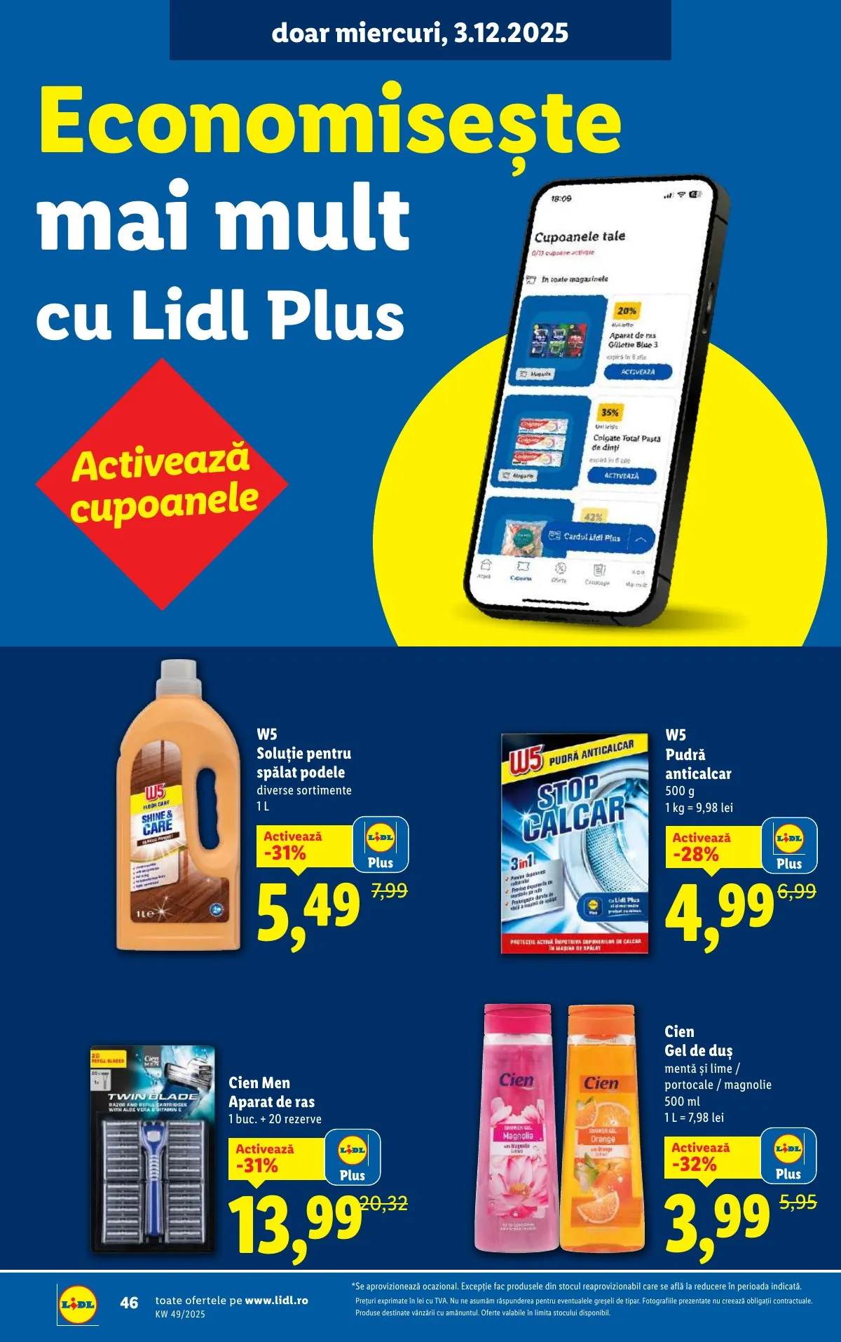 Lidl akciós újság Románia 12.01–12.07 – 46. oldal