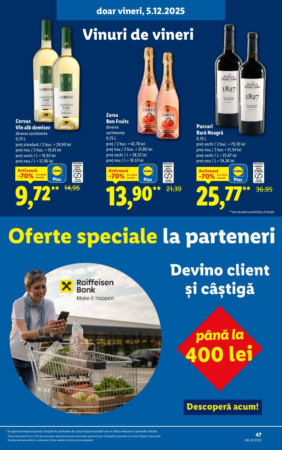 Lidl akciós újság Románia 12.01–12.07 – 47. oldal