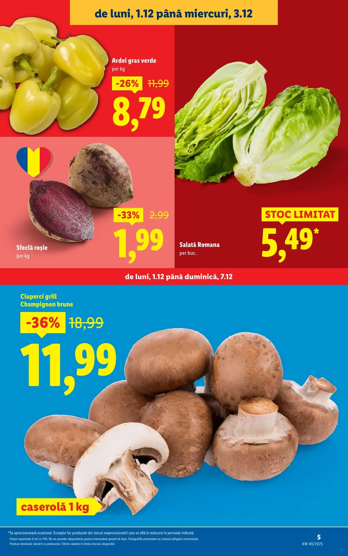 Lidl akciós újság Románia 12.01–12.07 – 5. oldal
