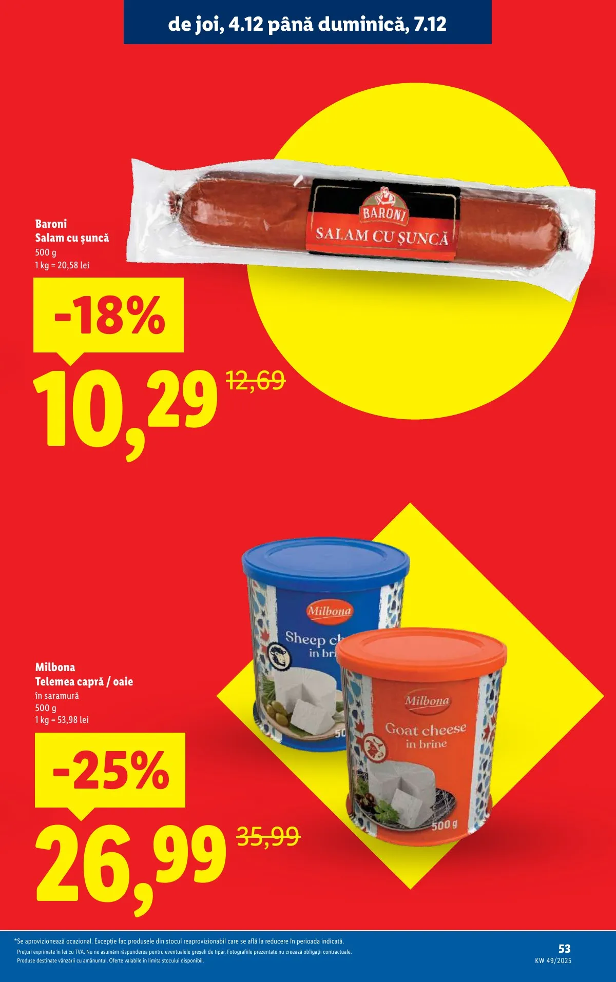 Lidl akciós újság Románia 12.01–12.07 – 53. oldal
