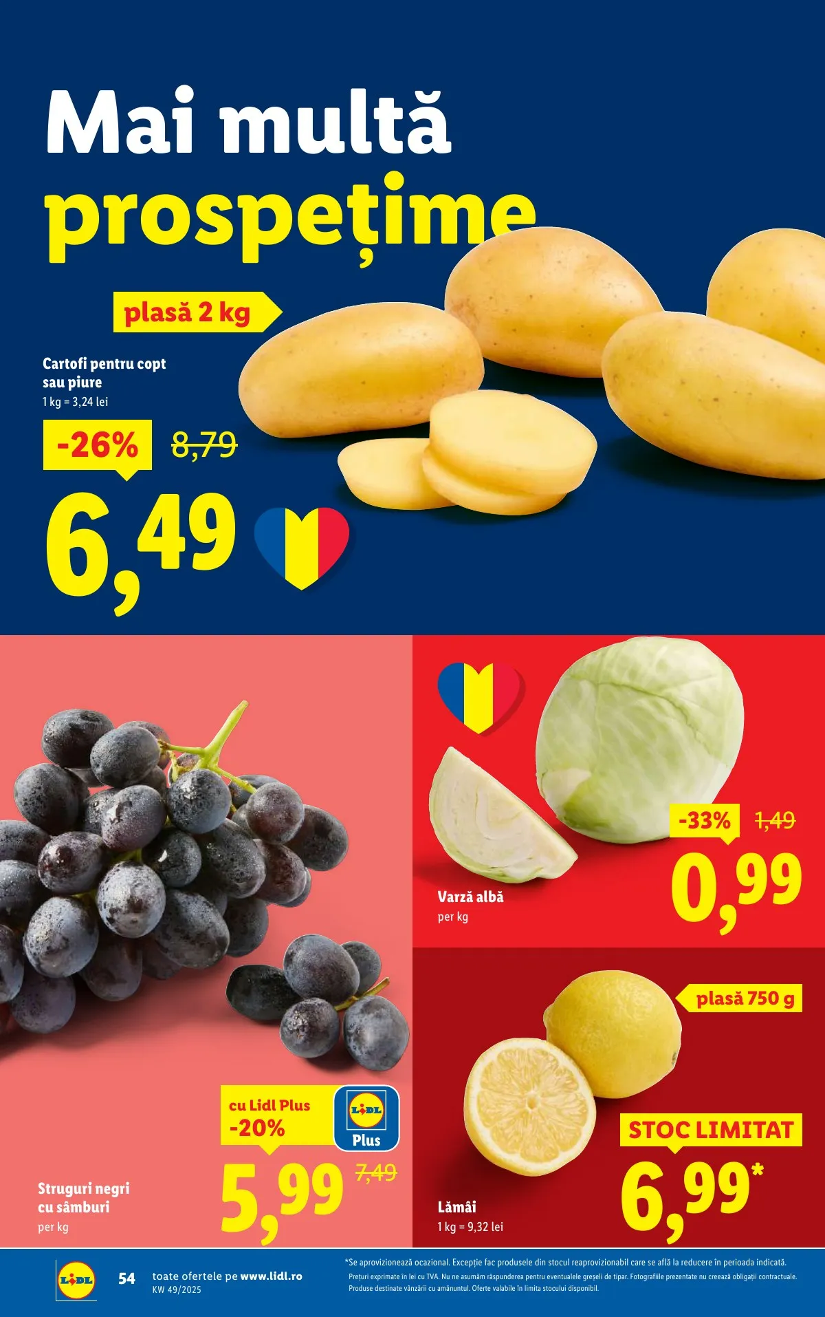 Lidl akciós újság Románia 12.01–12.07 – 54. oldal