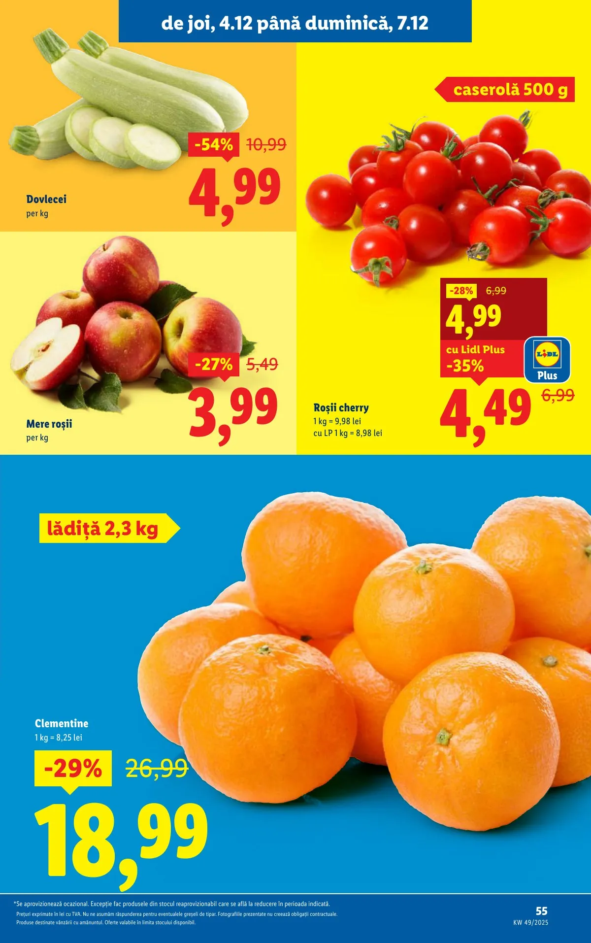 Lidl akciós újság Románia 12.01–12.07 – 55. oldal