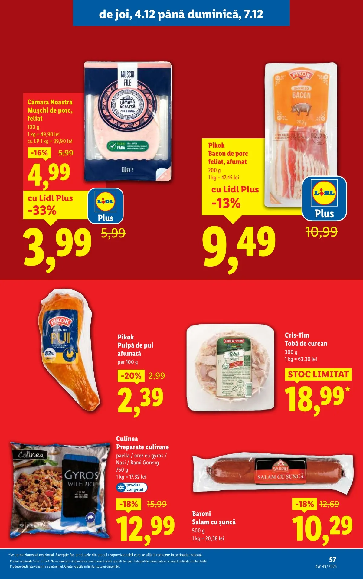 Lidl akciós újság Románia 12.01–12.07 – 57. oldal