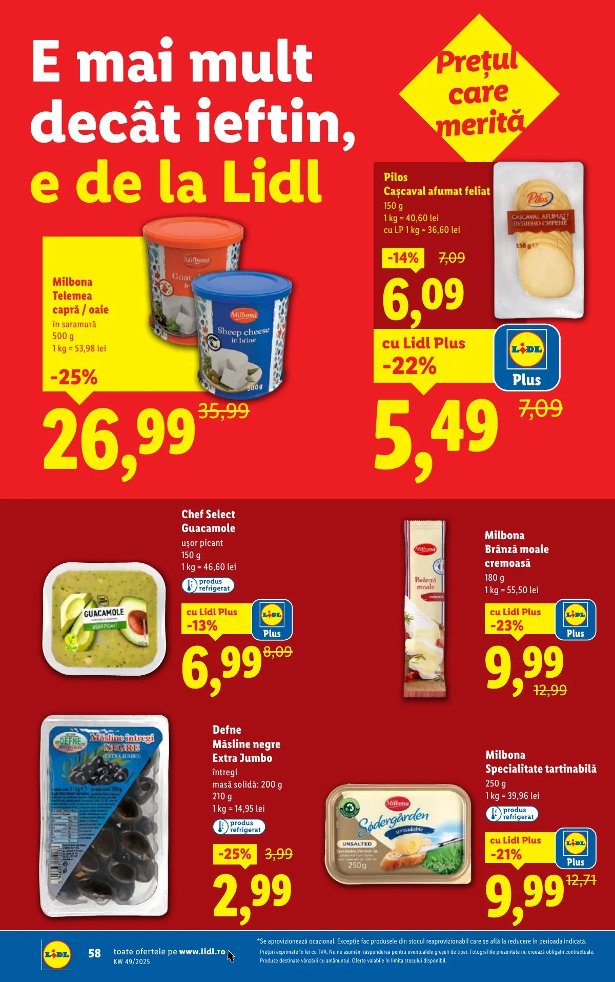 Lidl akciós újság Románia 12.01–12.07 – 58. oldal