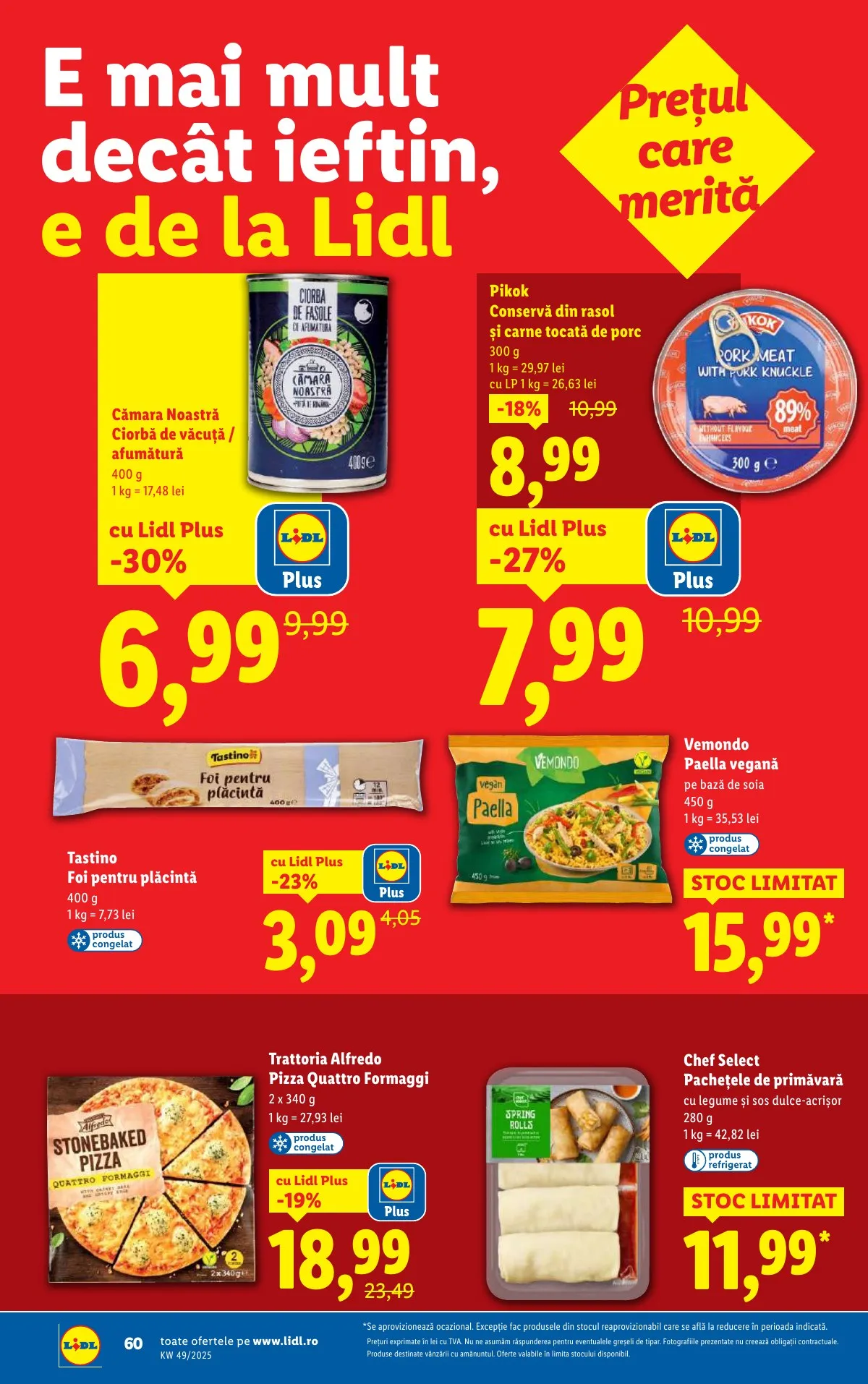 Lidl akciós újság Románia 12.01–12.07 – 60. oldal