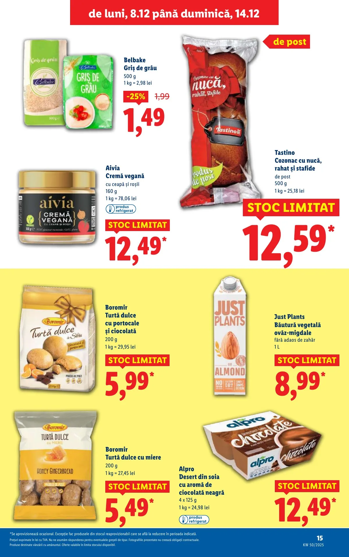 Lidl akciós újság Románia 12.08–12.14 – 15. oldal