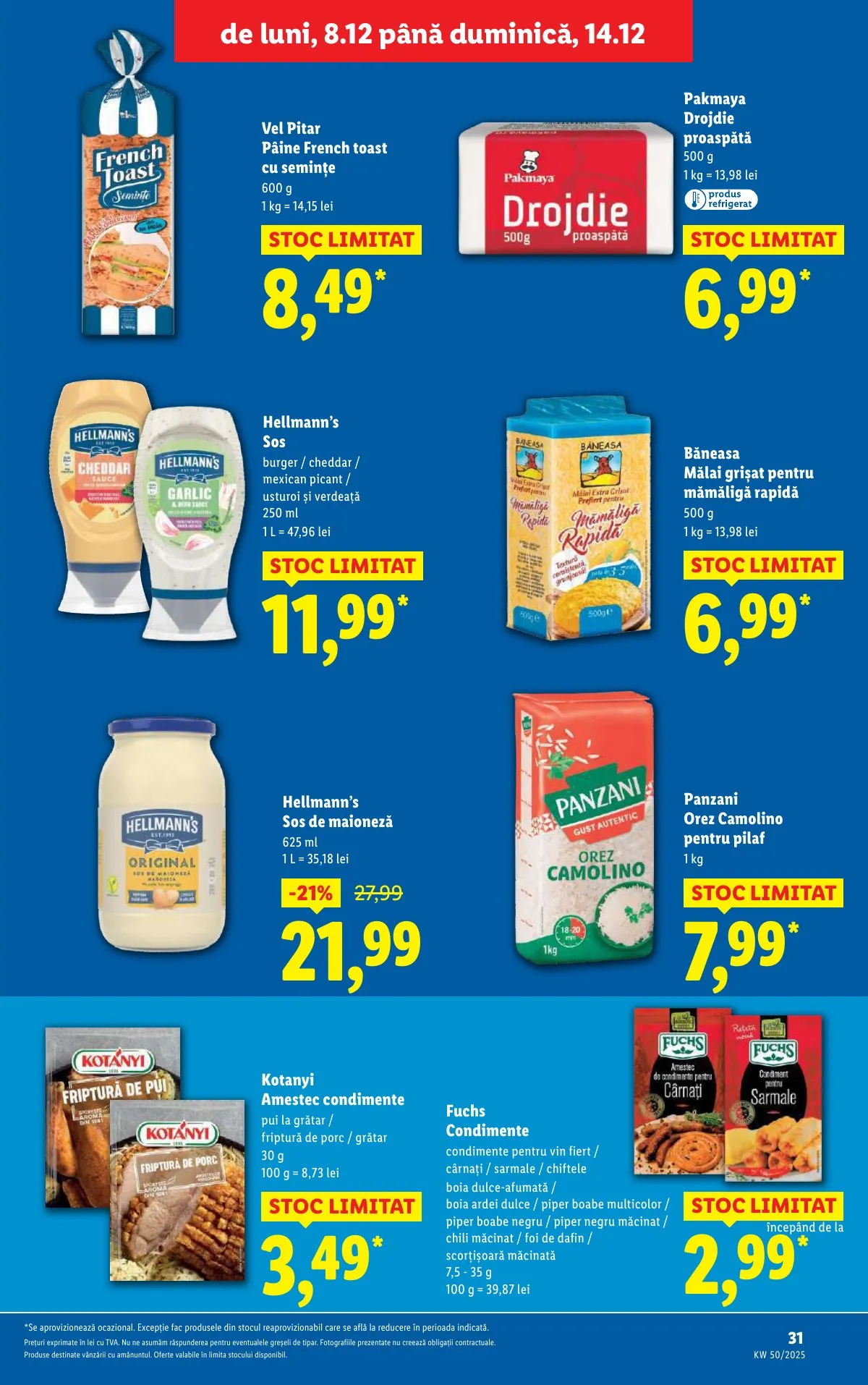Lidl akciós újság Románia 12.08–12.14 – 31. oldal
