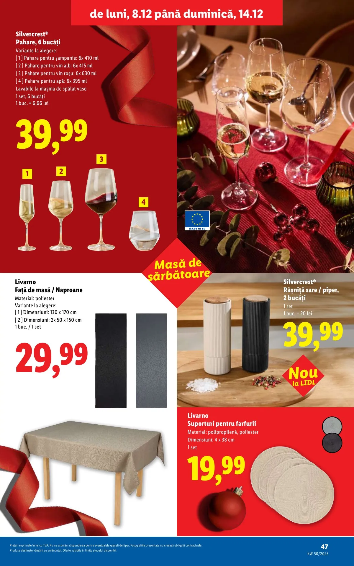Lidl akciós újság Románia 12.08–12.14 – 47. oldal