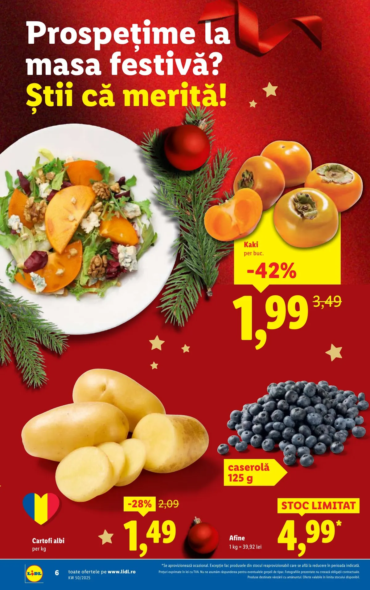 Lidl akciós újság Románia 12.08–12.14 – 6. oldal