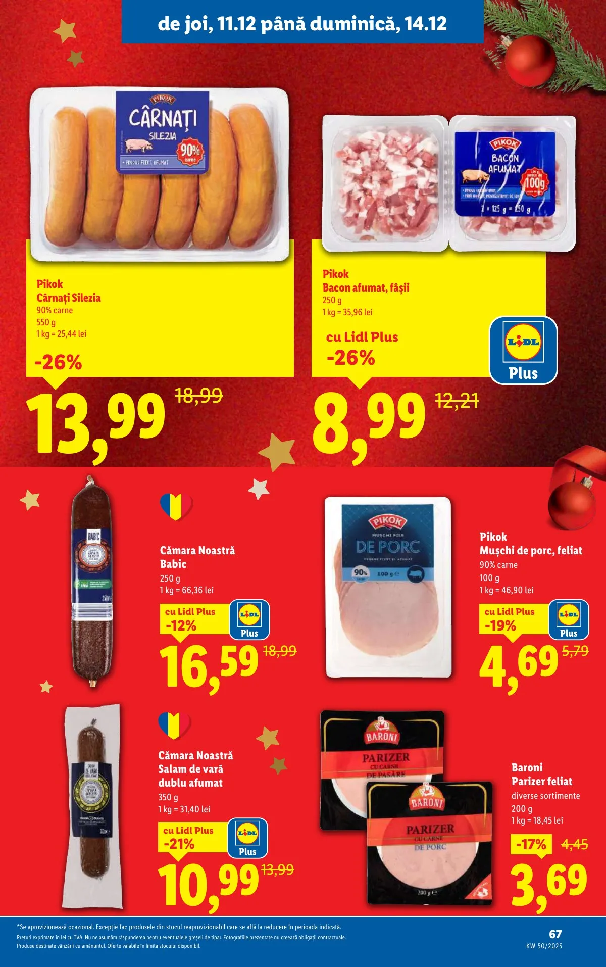 Lidl akciós újság Románia 12.08–12.14 – 67. oldal