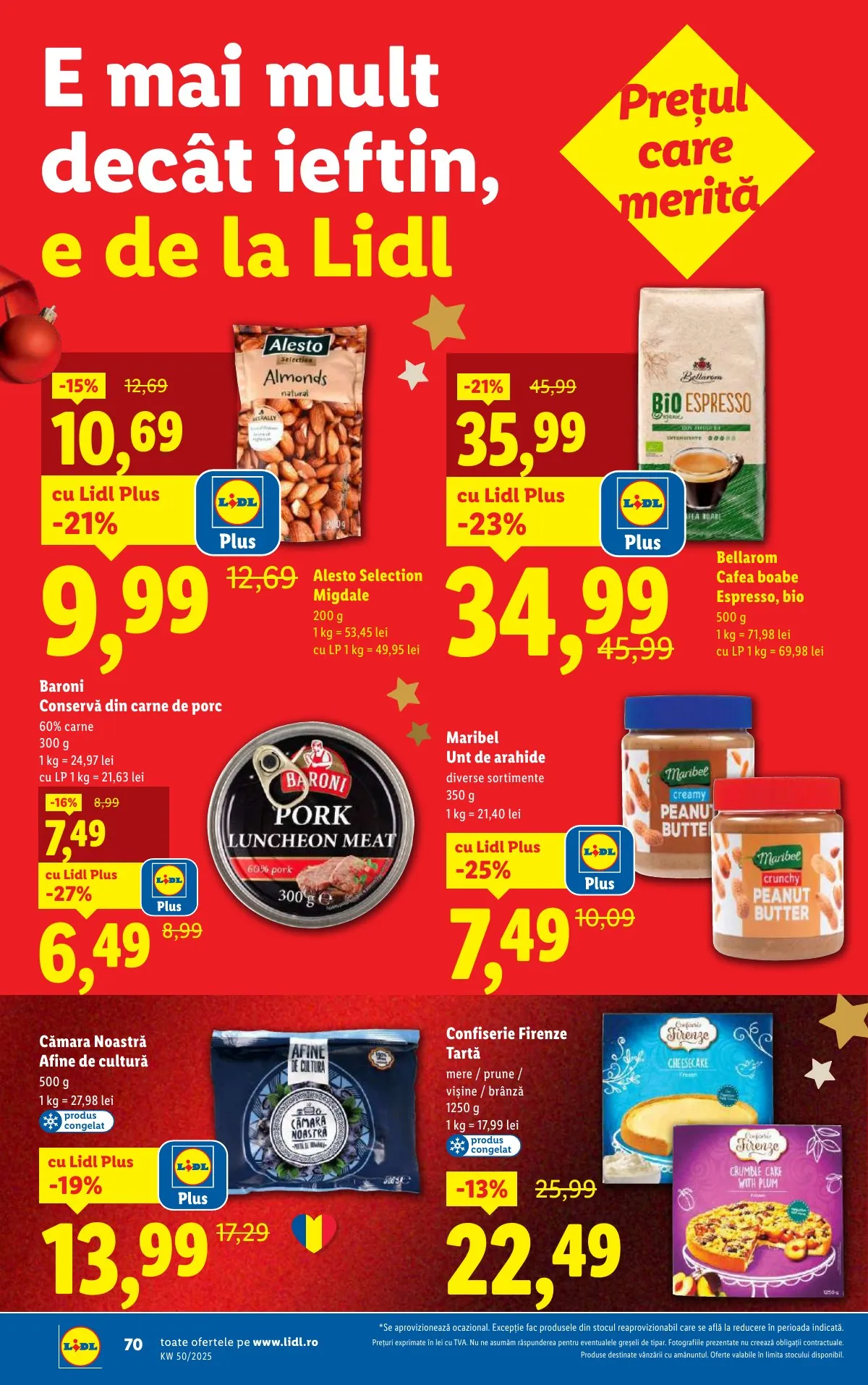 Lidl akciós újság Románia 12.08–12.14 – 70. oldal