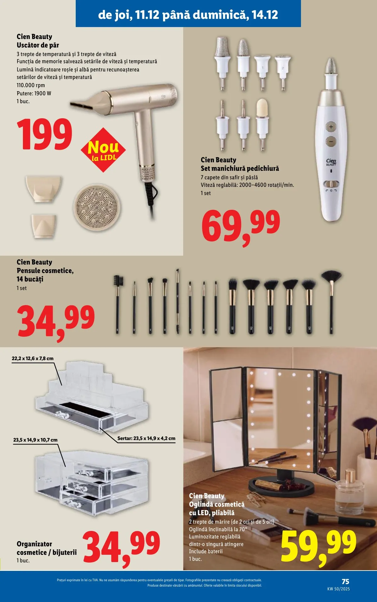 Lidl akciós újság Románia 12.08–12.14 – 75. oldal