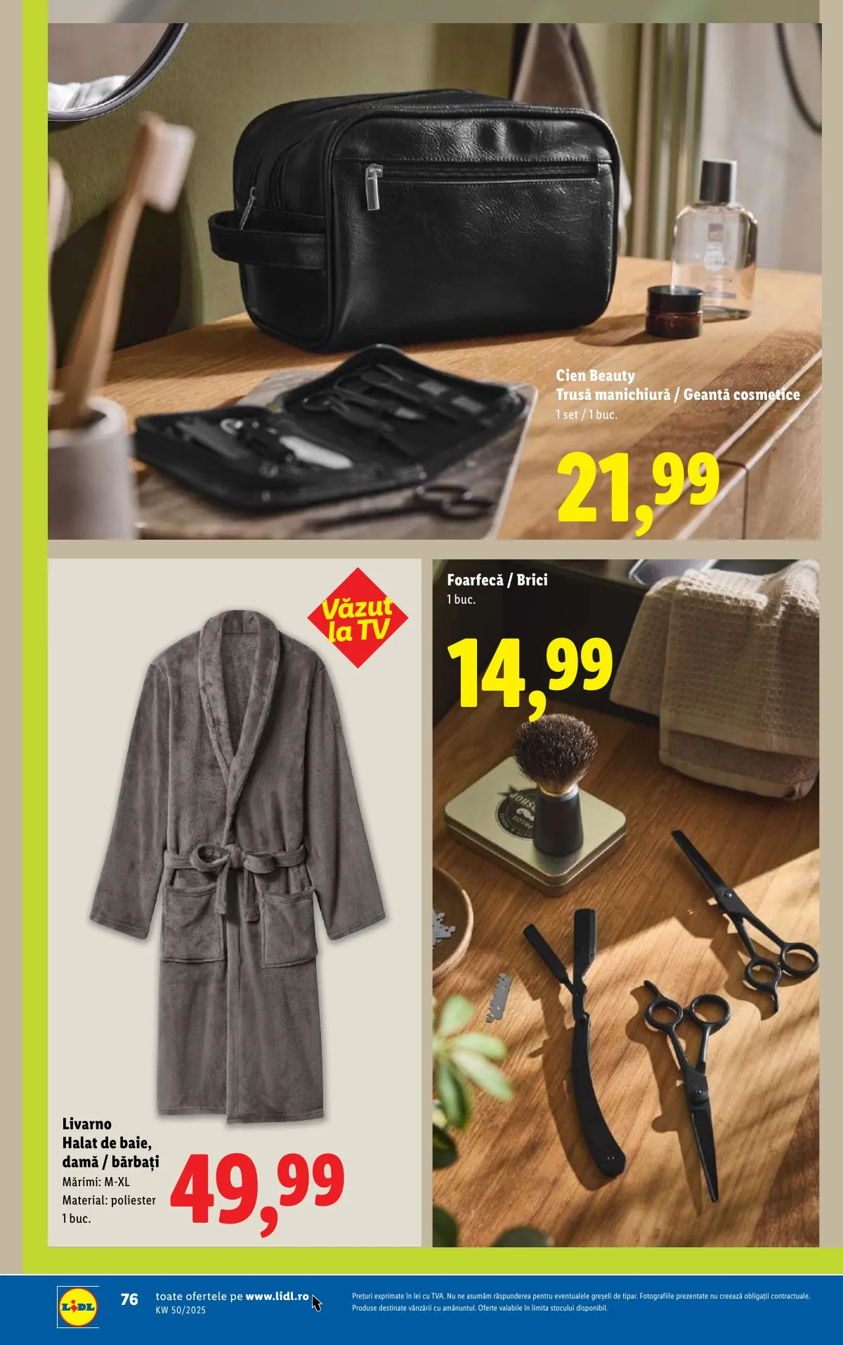 Lidl akciós újság Románia 12.08–12.14 – 76. oldal