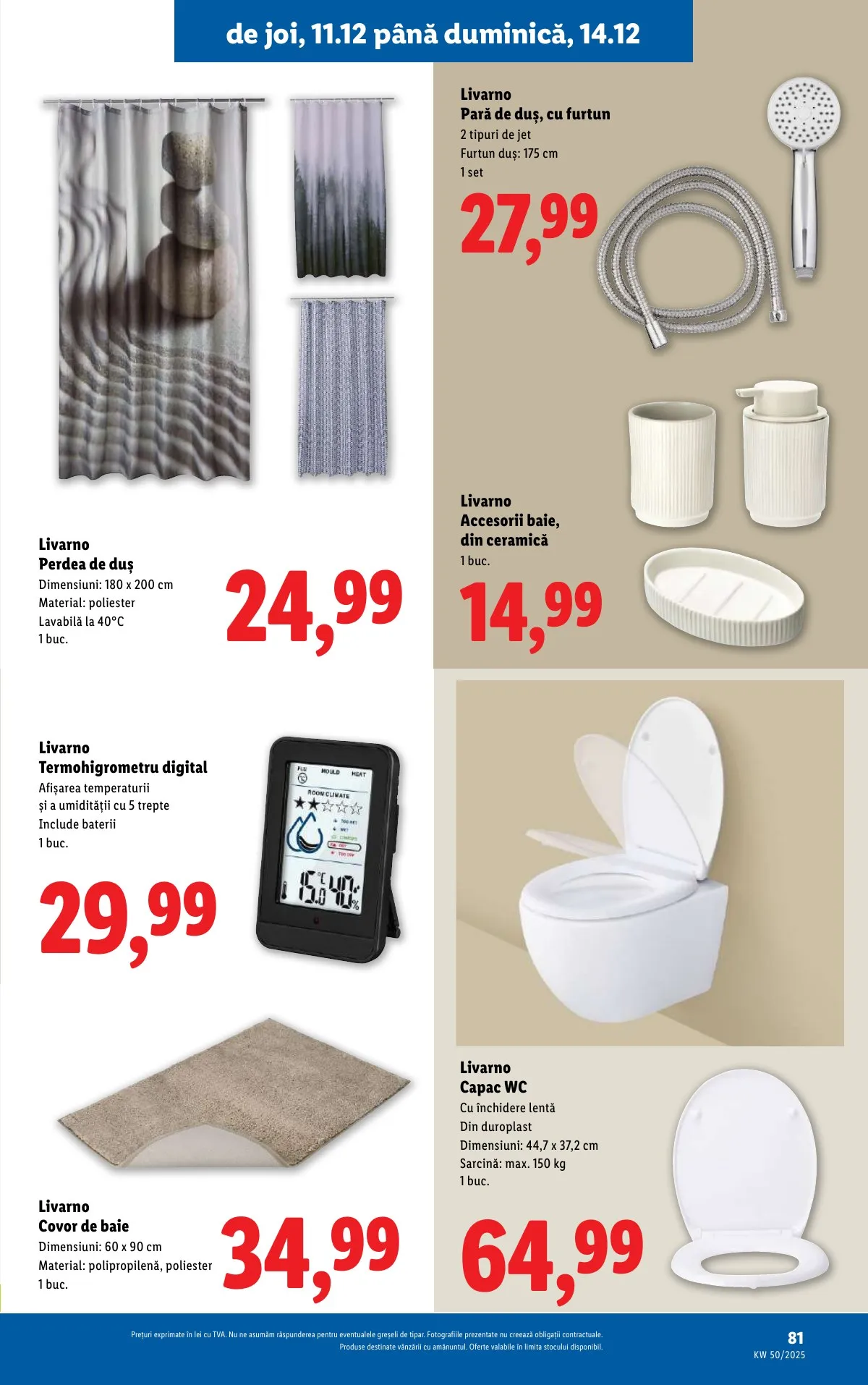 Lidl akciós újság Románia 12.08–12.14 – 81. oldal